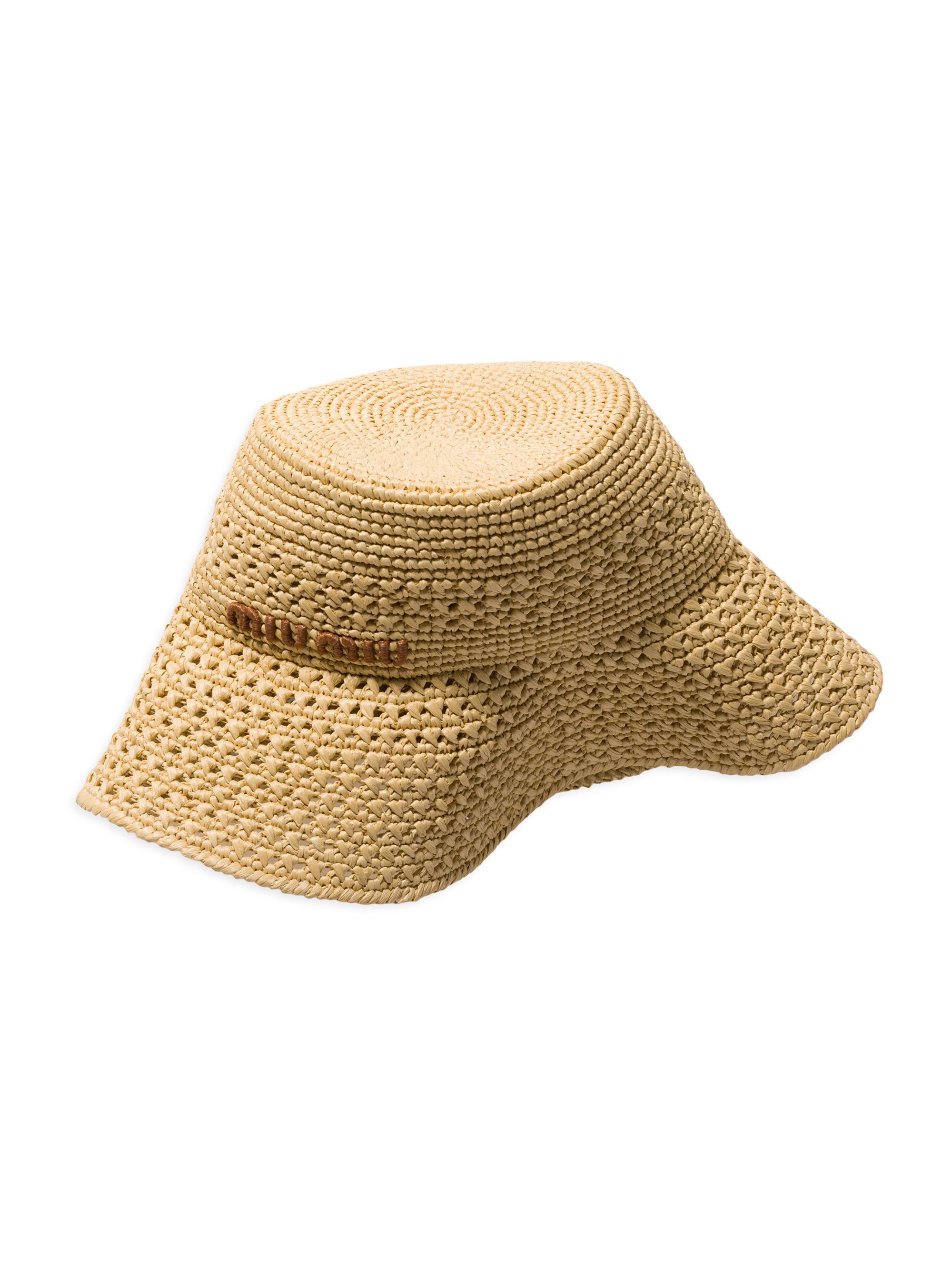 Miu Miu Raffia Hat | Saks Fifth Avenue