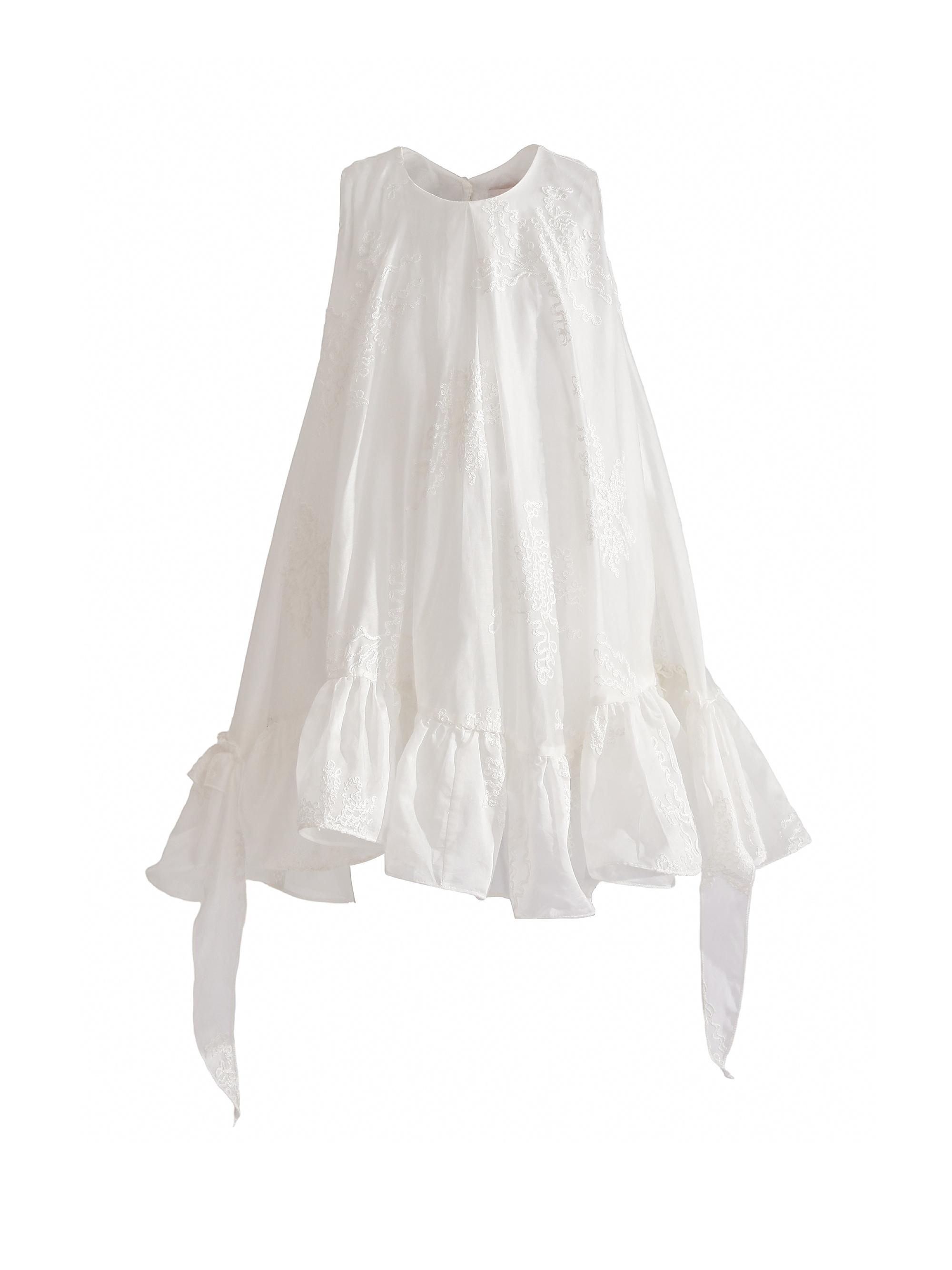 Tulleen Little Girl's & Girl's Marcelline Dress - White