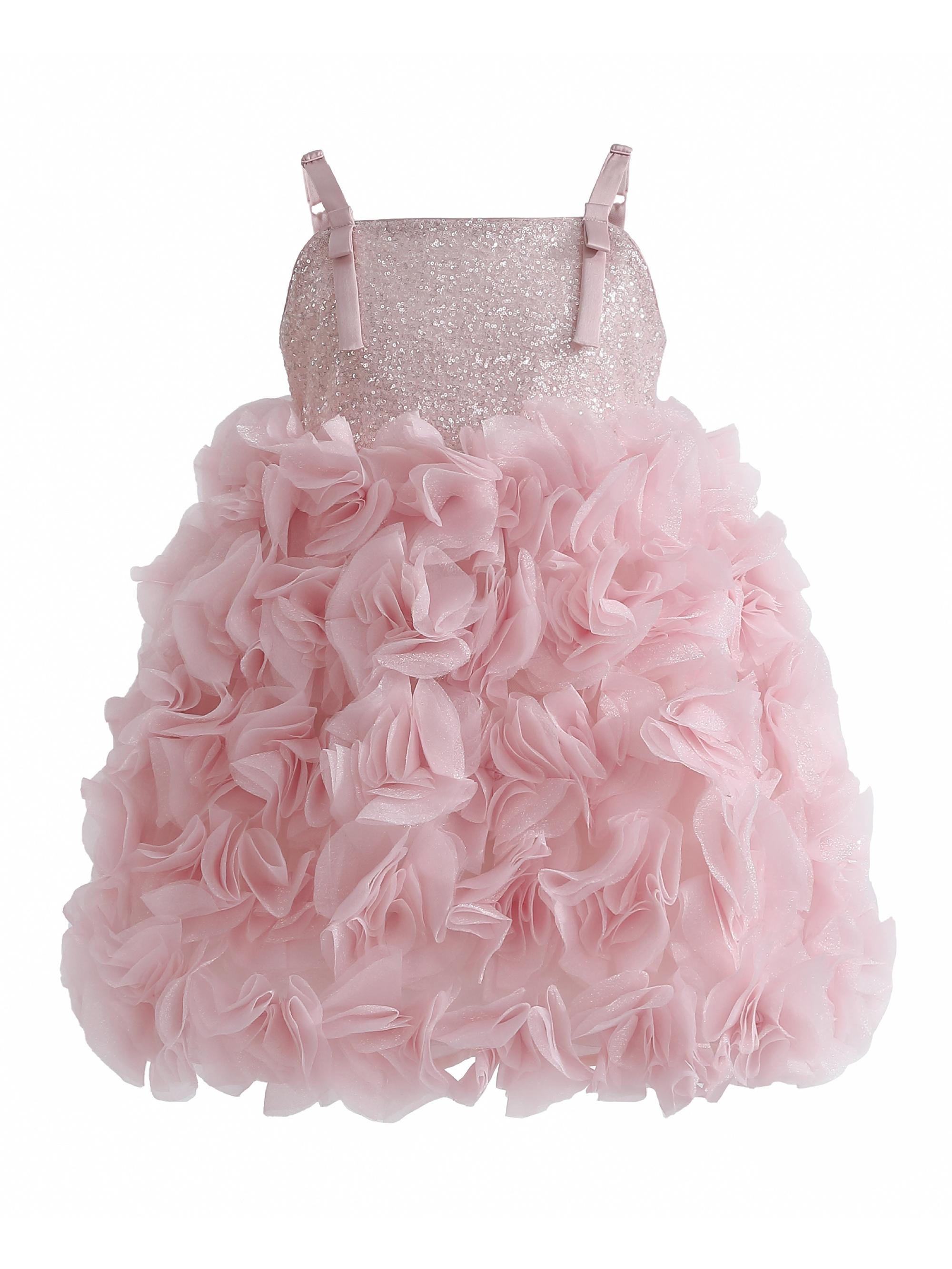 Tulleen Little Girl's & Girl's Arabella Dress - Pink