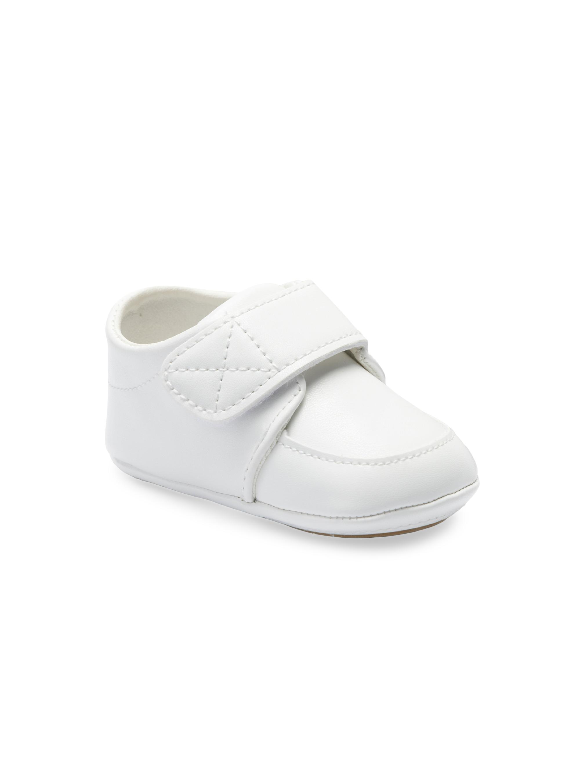 Moustache Baby Boy's Grip Tape Shoes - White 5 (Baby)