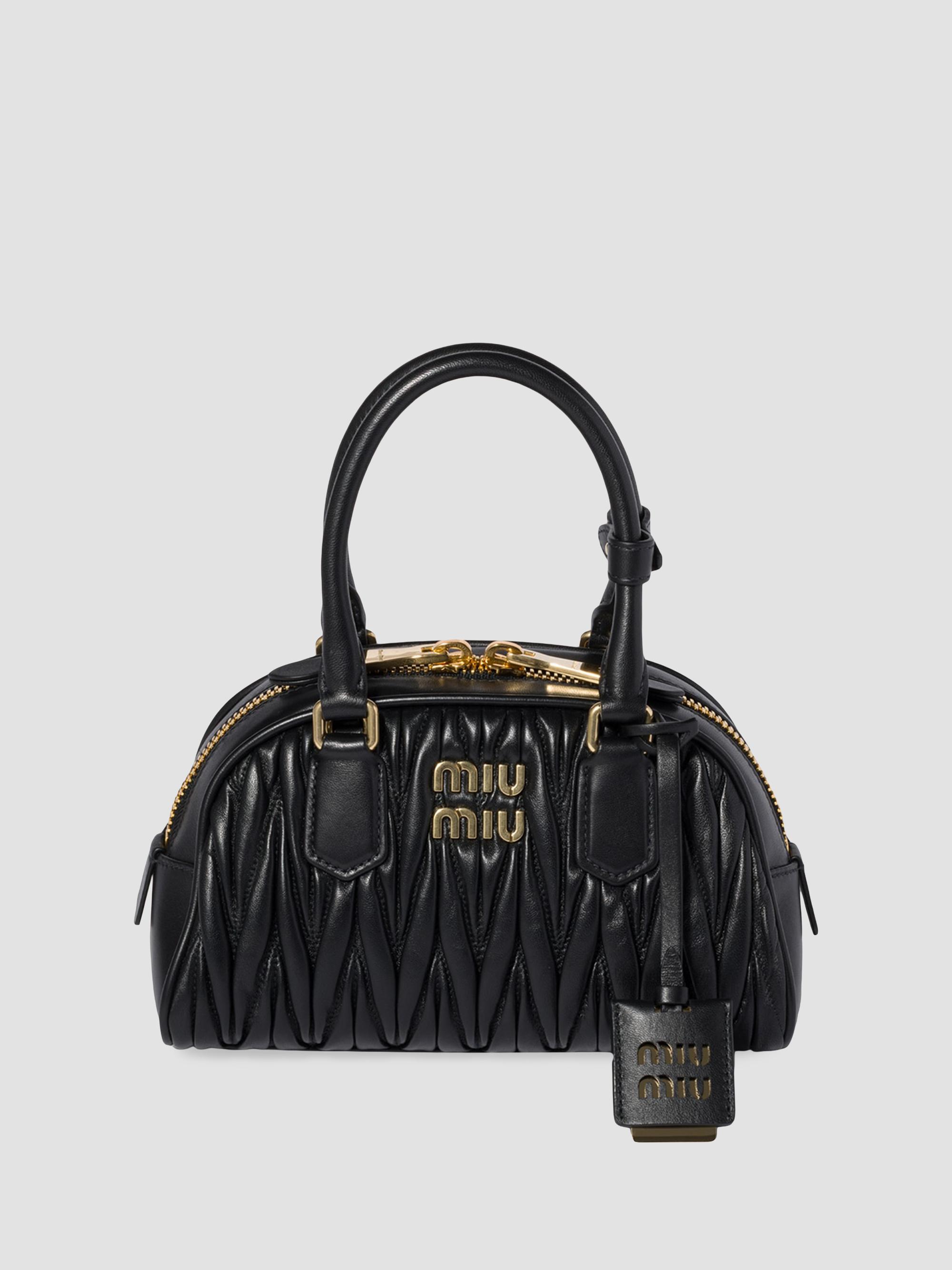 Miu Miu Arcadie Matelassé Nappa Leather Bag | Saks Fifth Avenue