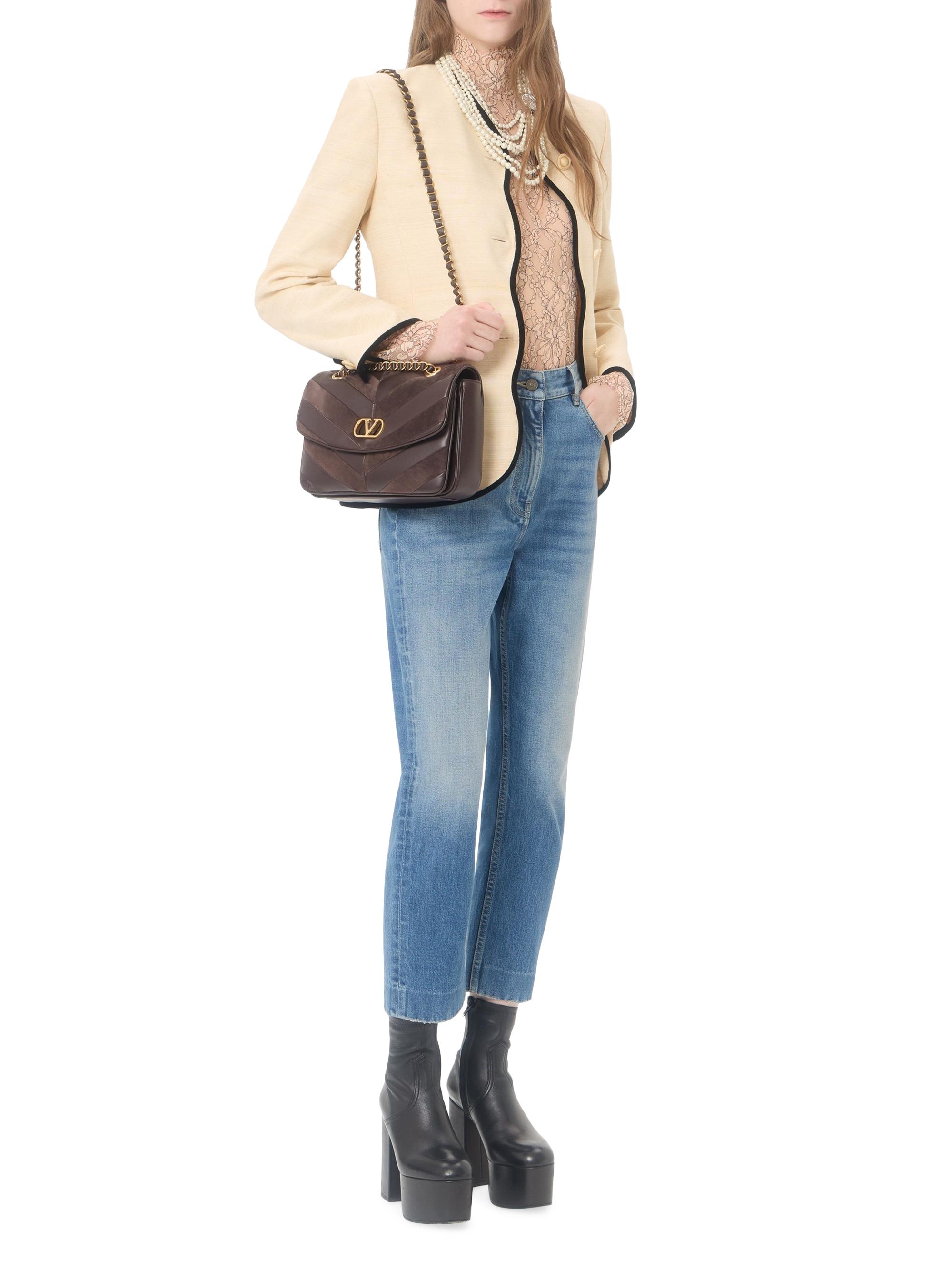 Valentino Garavani Jacket in Silk Linen Canvas | Saks Fifth Avenue
