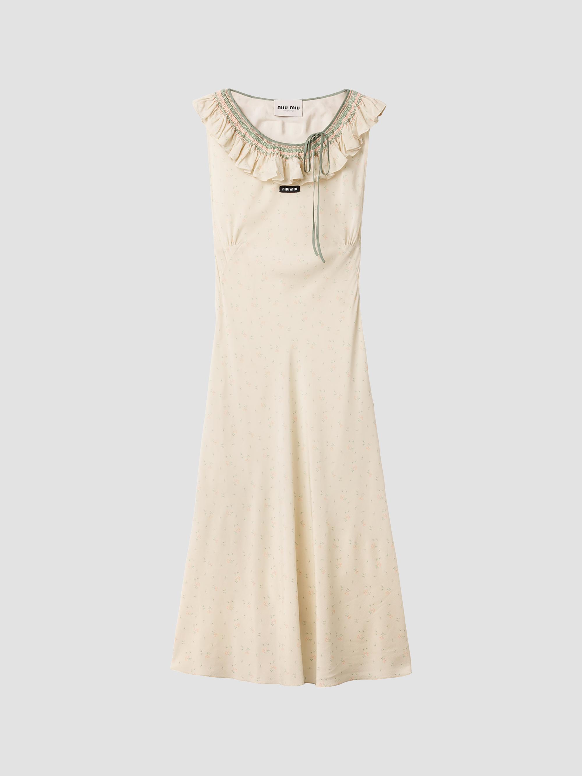 Miu Miu Poplin Dress | Saks Fifth Avenue