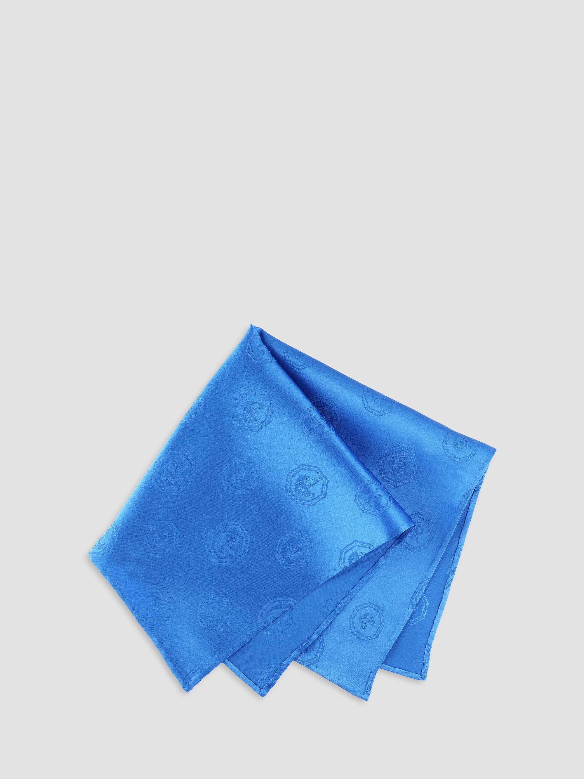 Stefano Ricci Men's Silk Pocket Square - Blue | Thumbnail 4