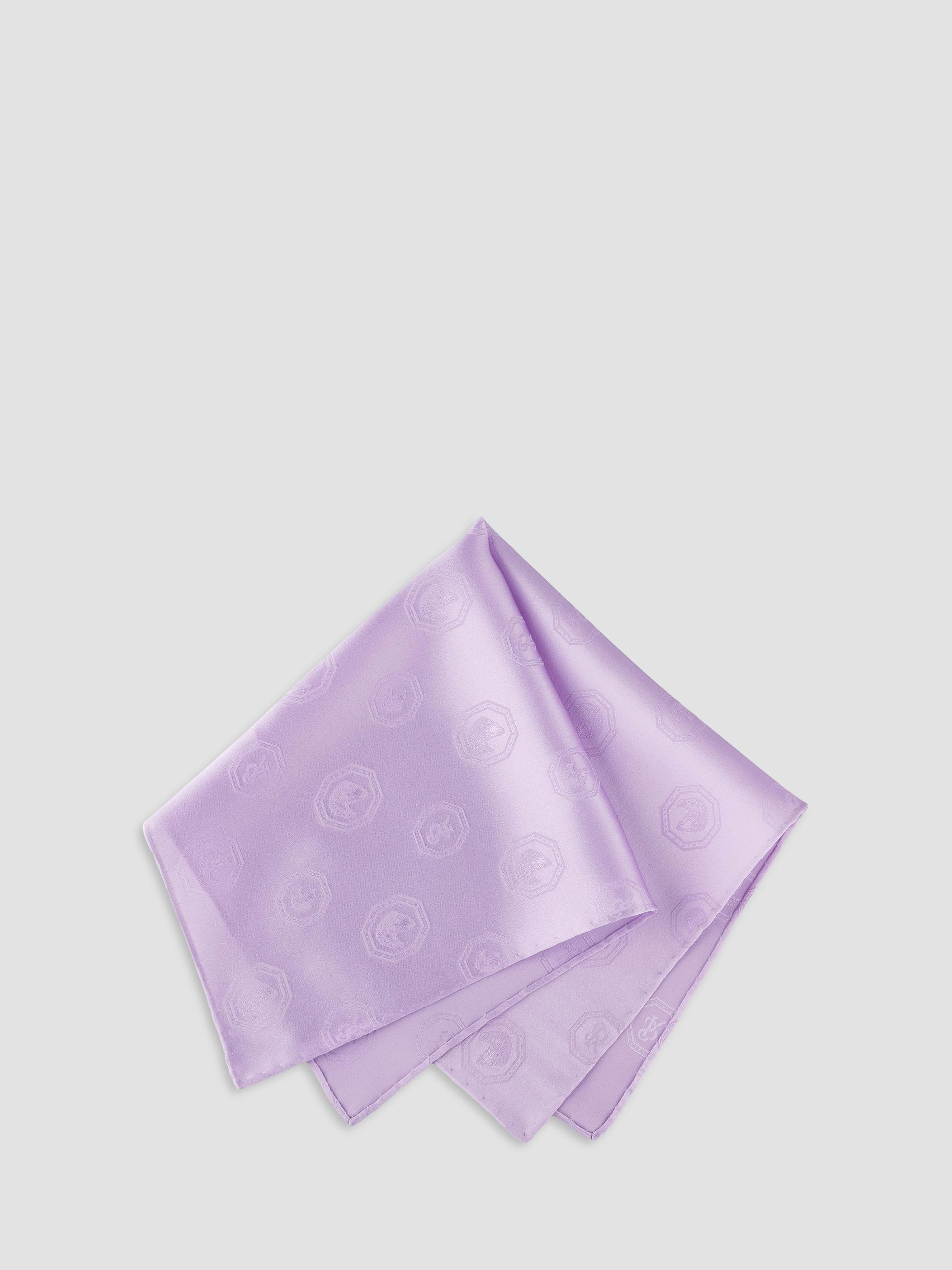 Stefano Ricci Men's Silk Pocket Square - Purple | Thumbnail 4