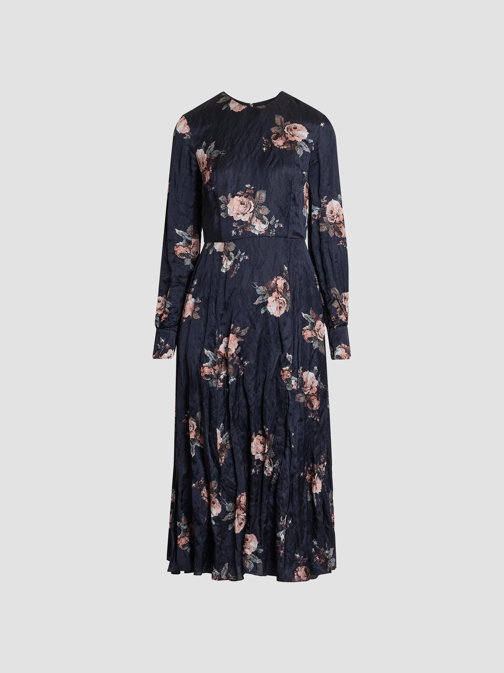 Erdem Embellished Off-the-Shoulder Cocktail Dress