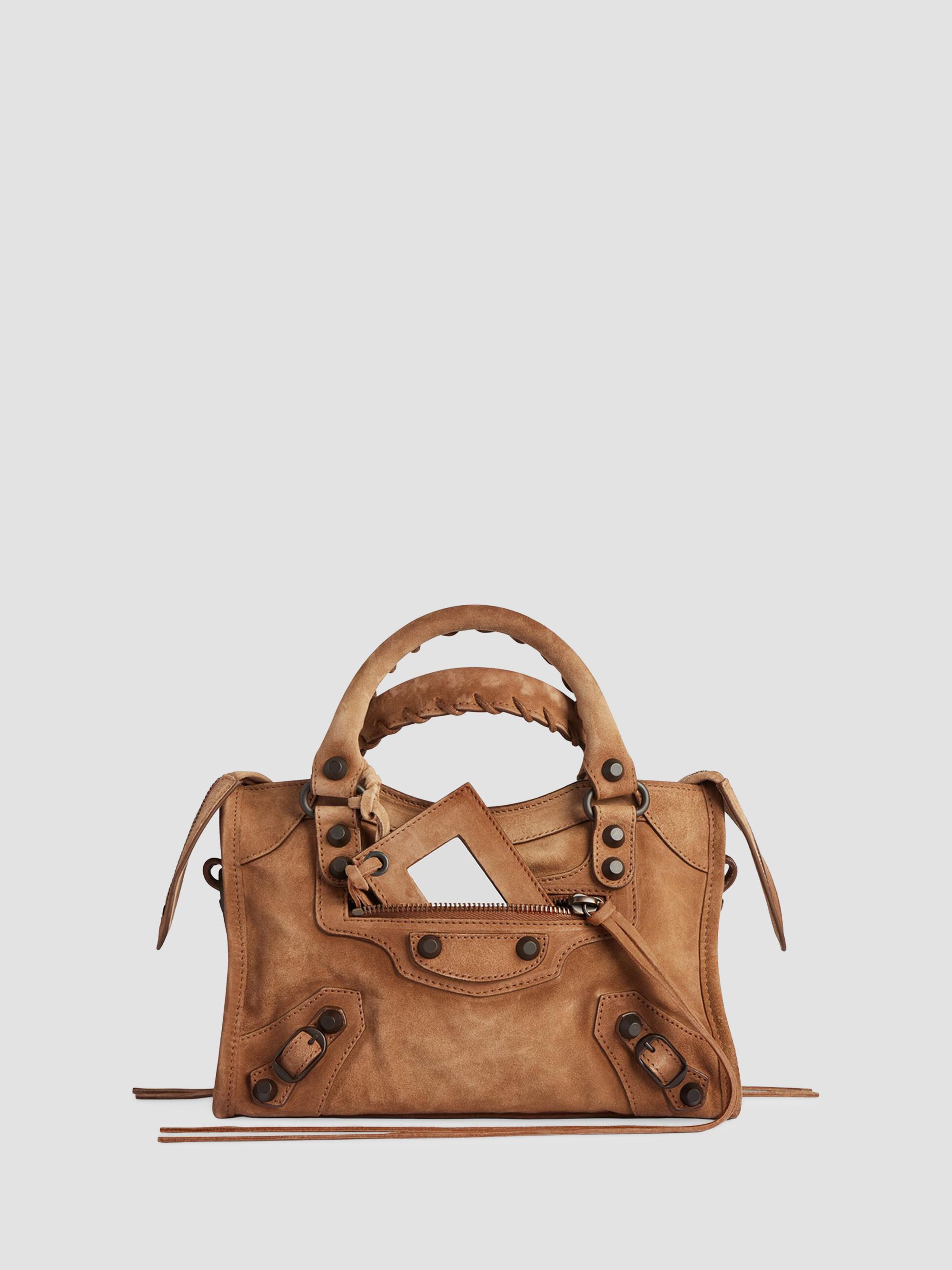 Balenciaga Women's Le City Top Handle Bag - Camel | Thumbnail 7