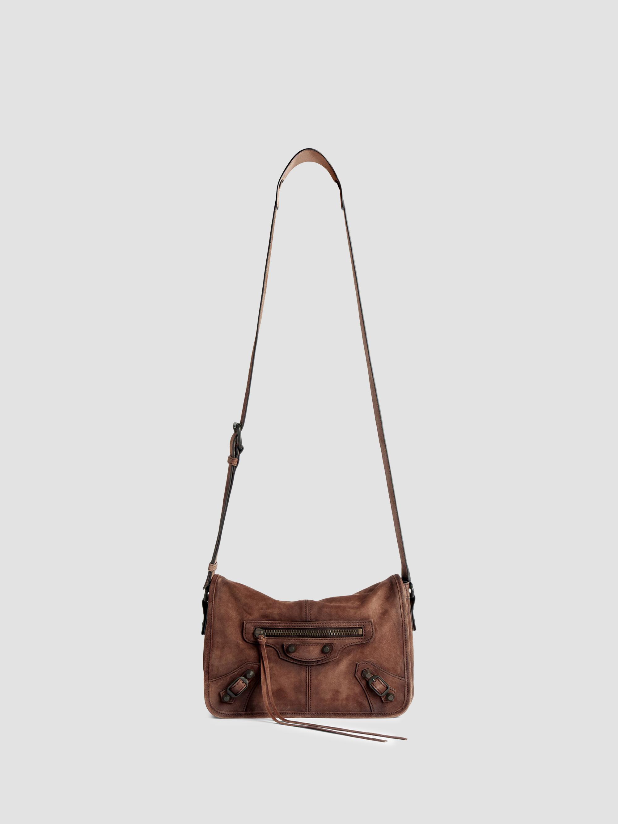 Balenciaga Men's Le City Flap  Messenger Bag - Light Espresso | Thumbnail 8