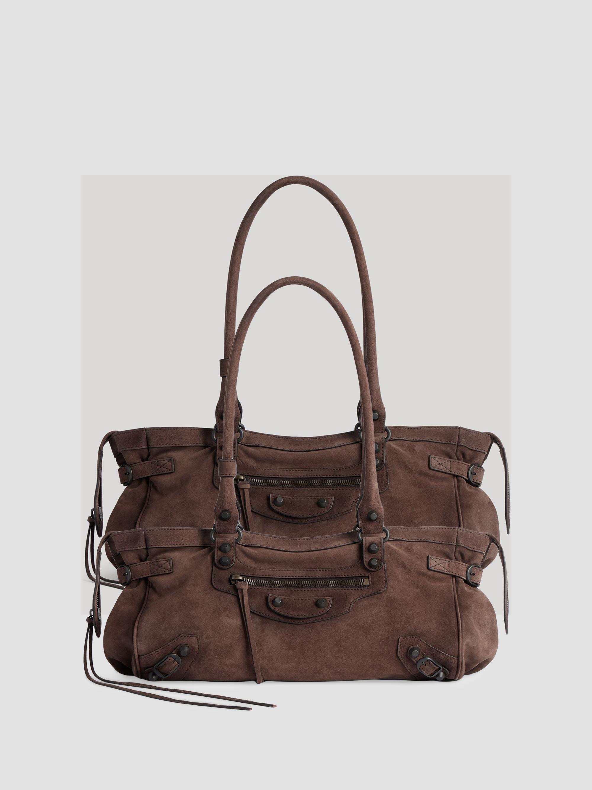 Balenciaga Women's Le City Top Handle Bag - Light Espresso - Women's Bags