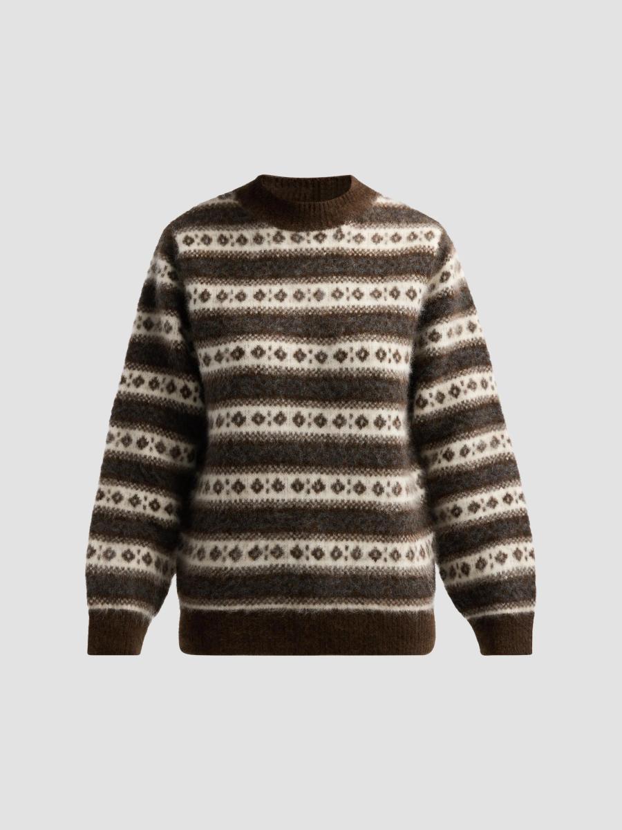 Doen Women's Myles Superfine Merino Wool Sweater In Multi