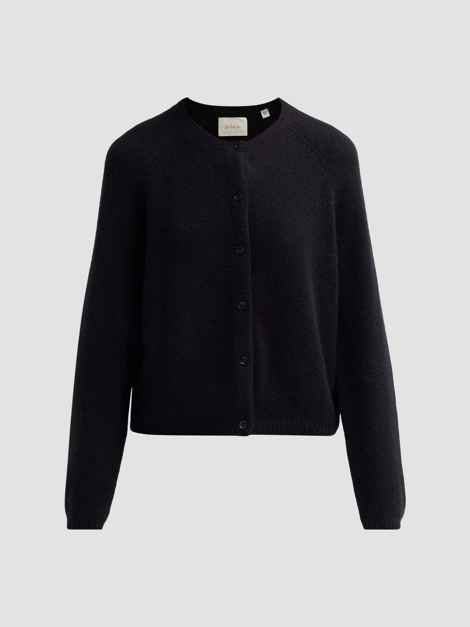 aubrey black wool knitted cardigan dress rag & bone Sheer Striped close communications with producers slimsation Sexy Fitted Black And Size:L (10-14)