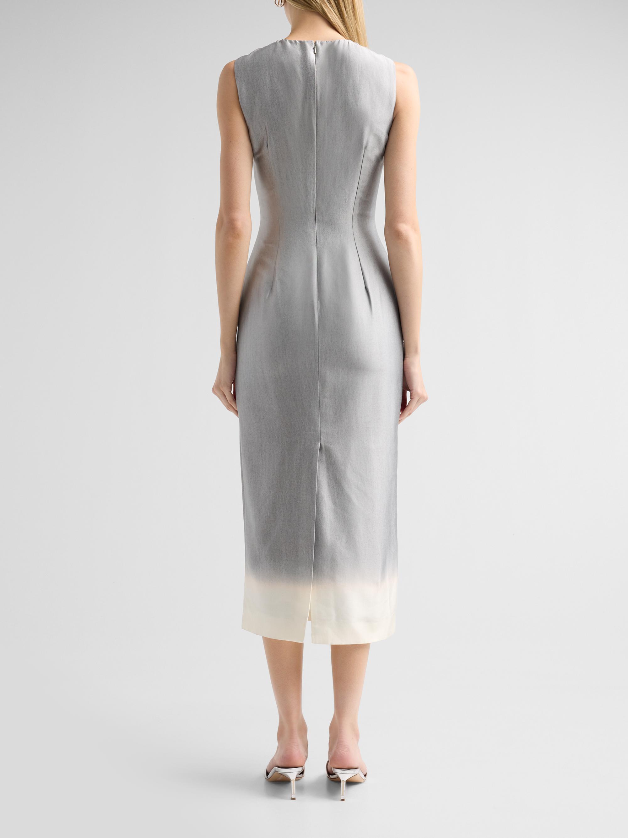 cotton blend sheath dress Patou