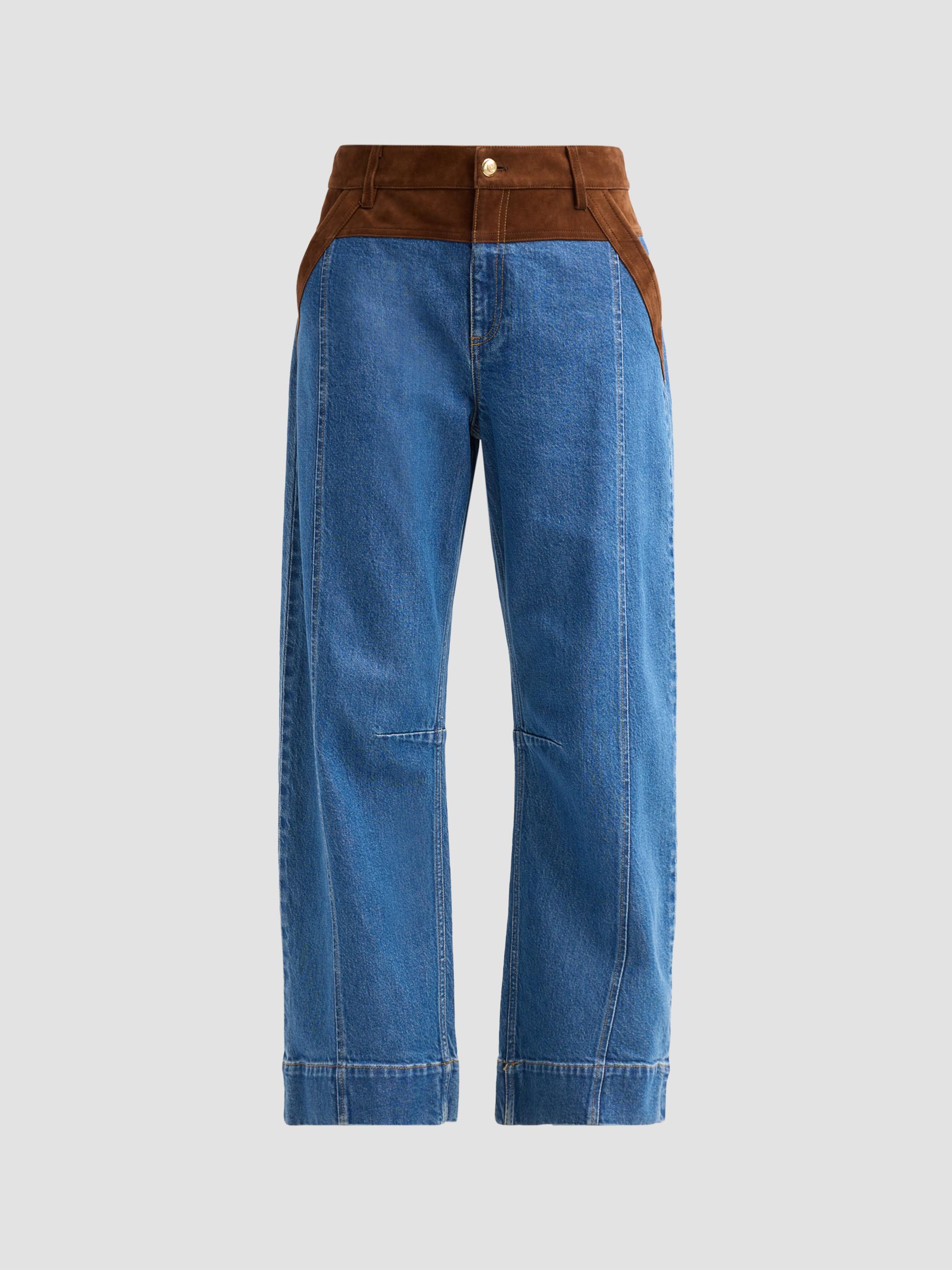 Cinq à Sept Zola Denim Cargo Pants | Saks Fifth Avenue