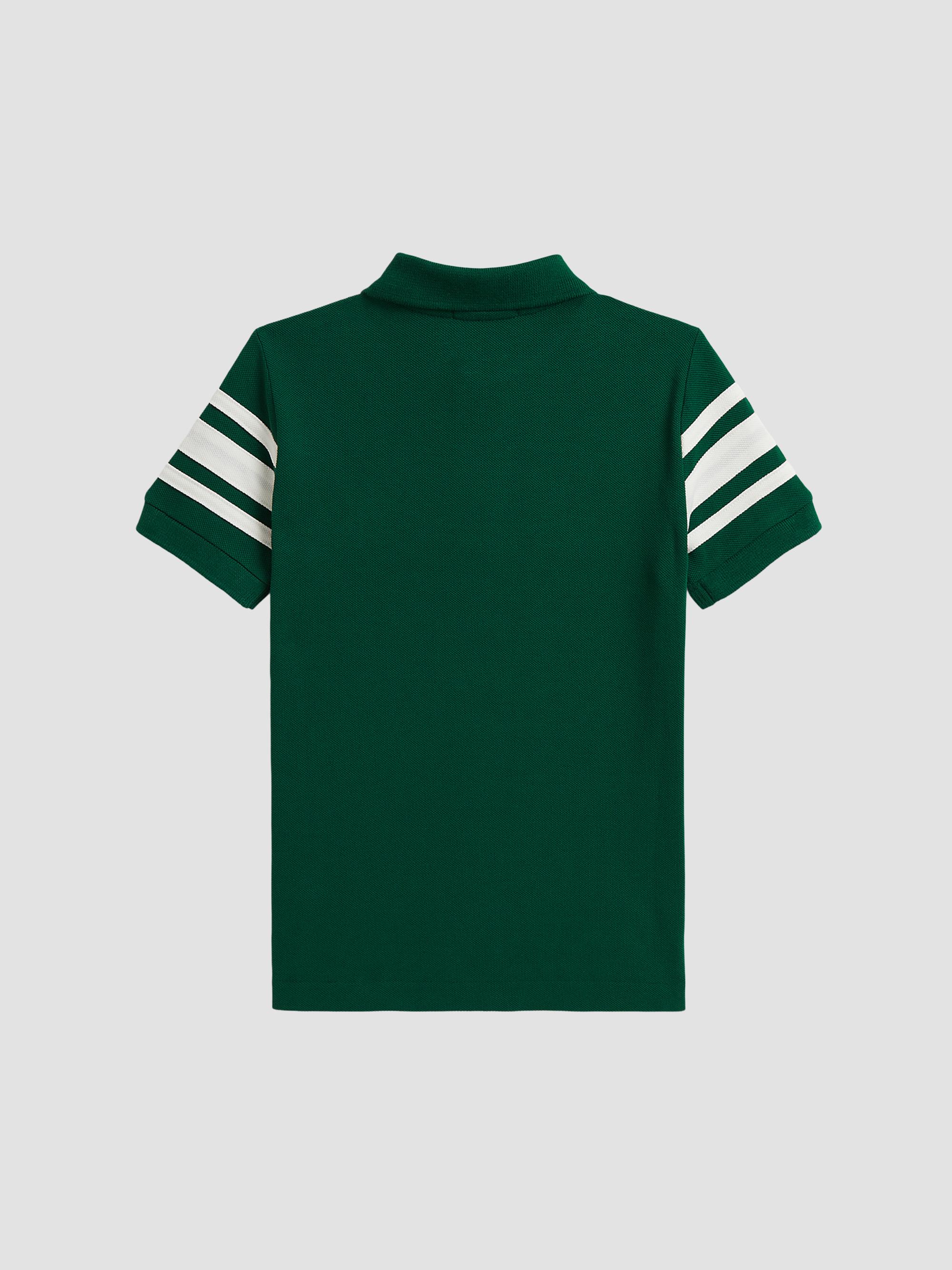 Polo Ralph Lauren Little Boy's & Boy's Big Pony Cotton Polo Shirt - Hunter Green | Thumbnail 2