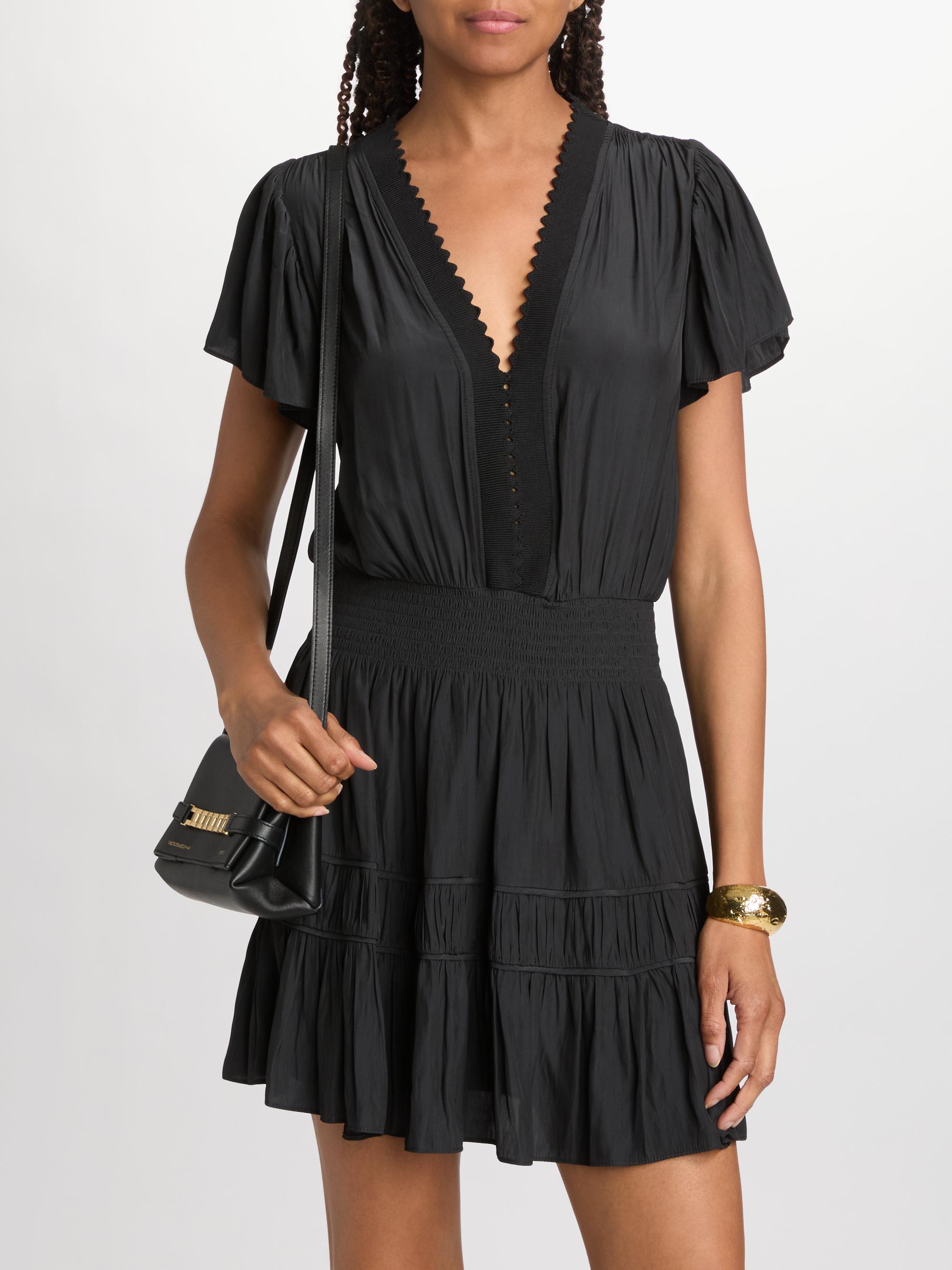 Ramy Brook Irene Tiered Mini Dress | Saks Fifth Avenue