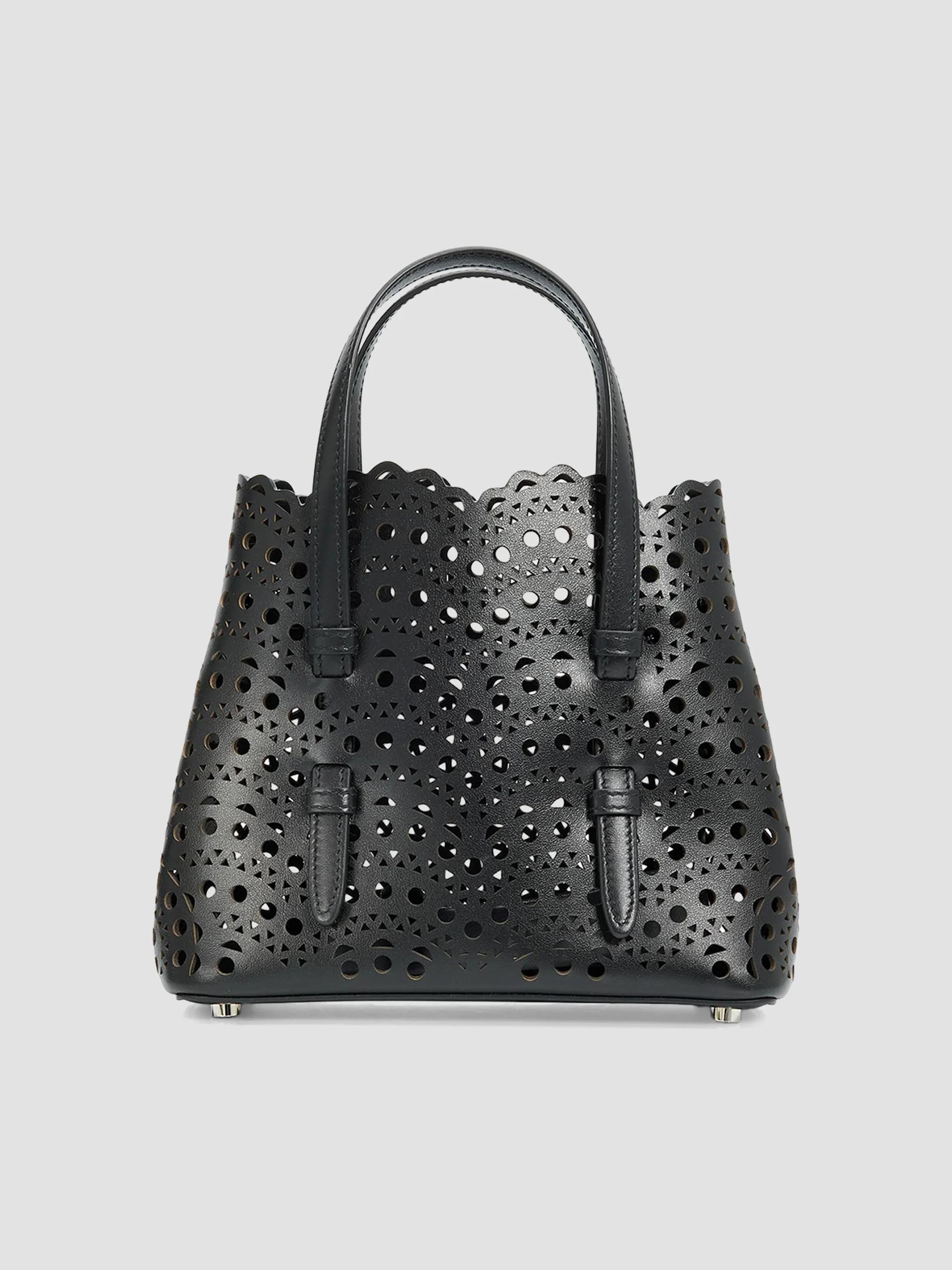ALAÏA Le Coeur Leather Convertible Shoulder Bag | Saks Fifth Avenue