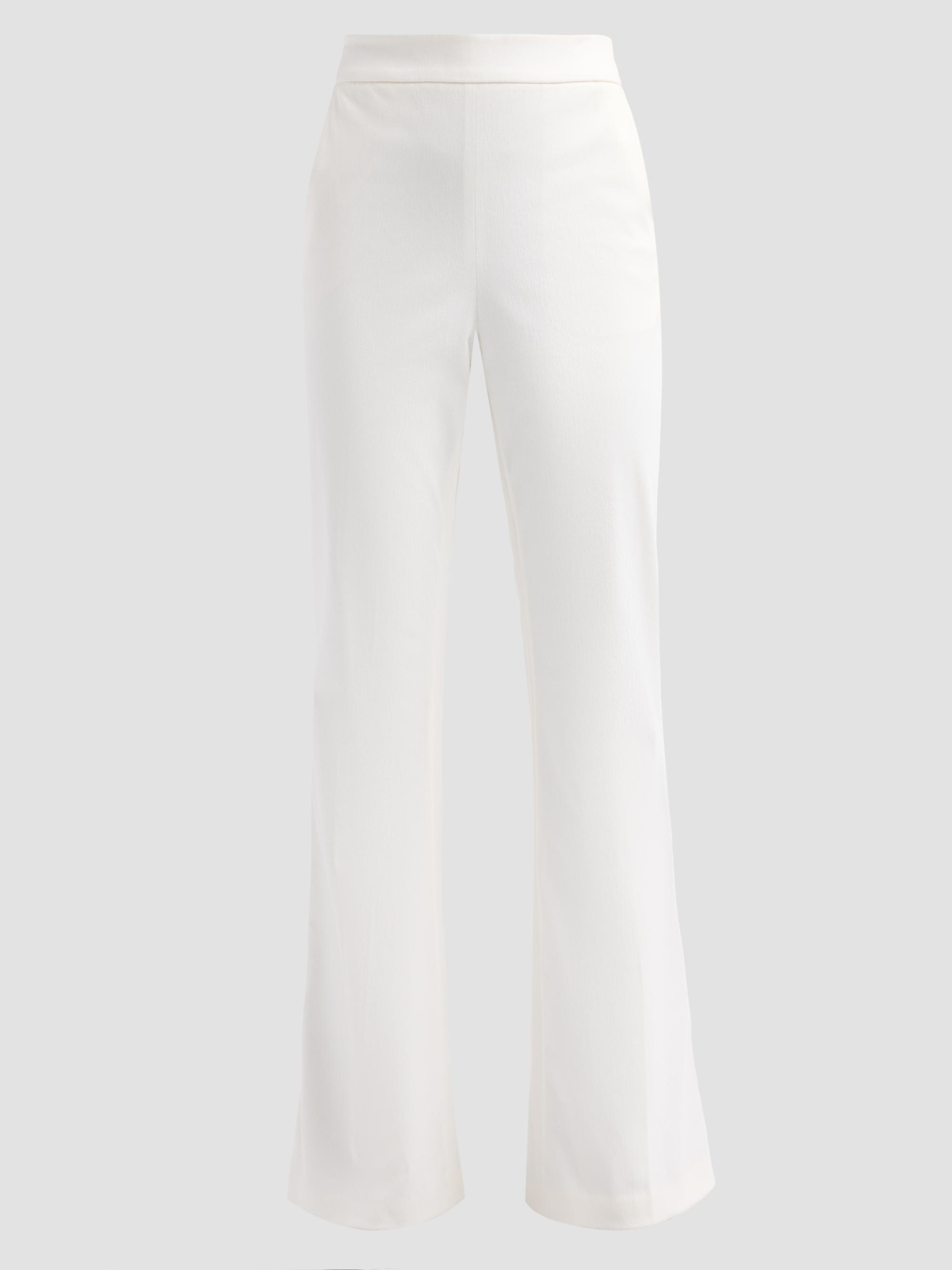 SIMKHAI Women's Gia Cotton-Blend Kick-Flare Pants -