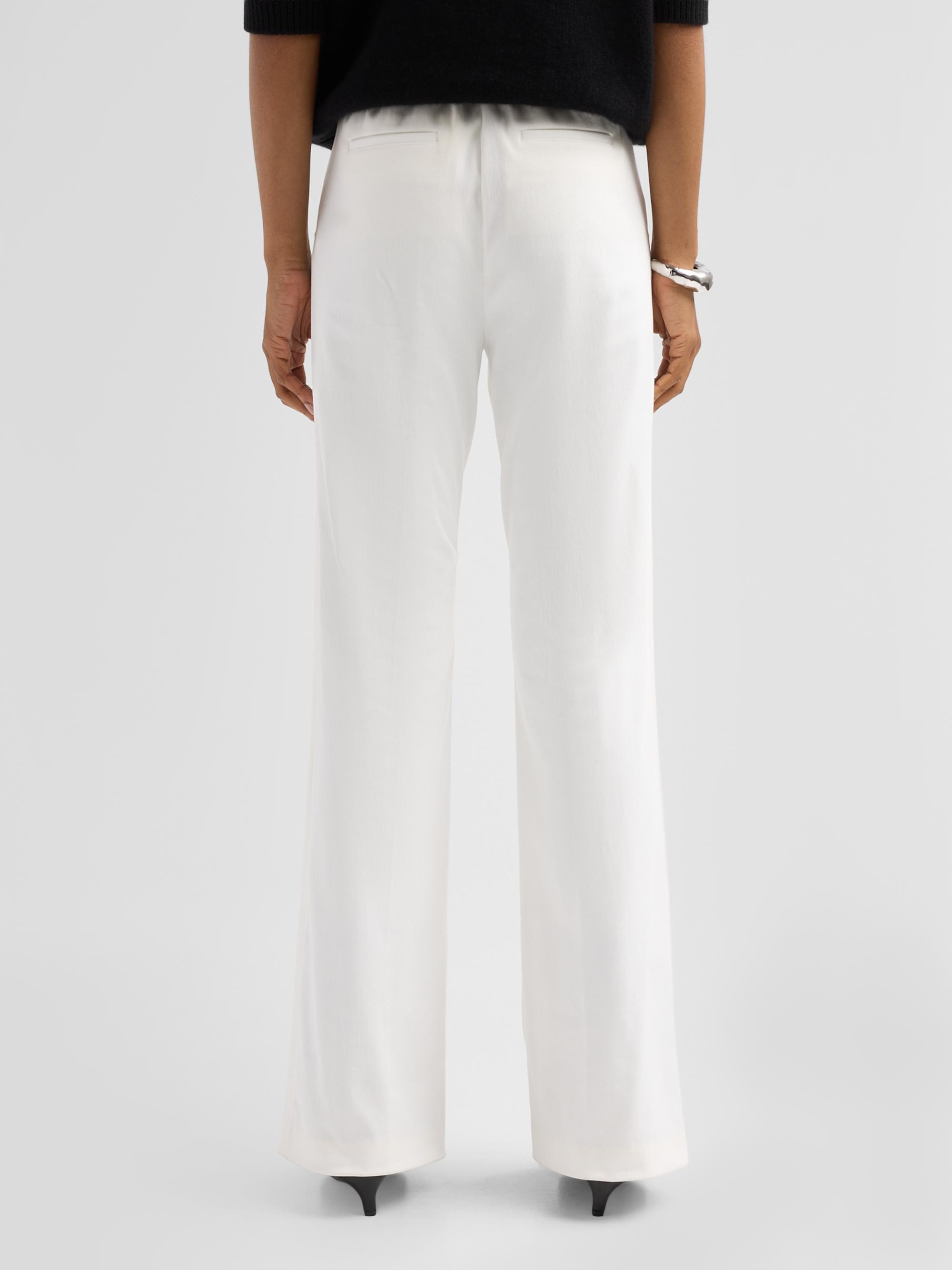 SIMKHAI Women's Gia Cotton-Blend Kick-Flare Pants - | Thumbnail 3