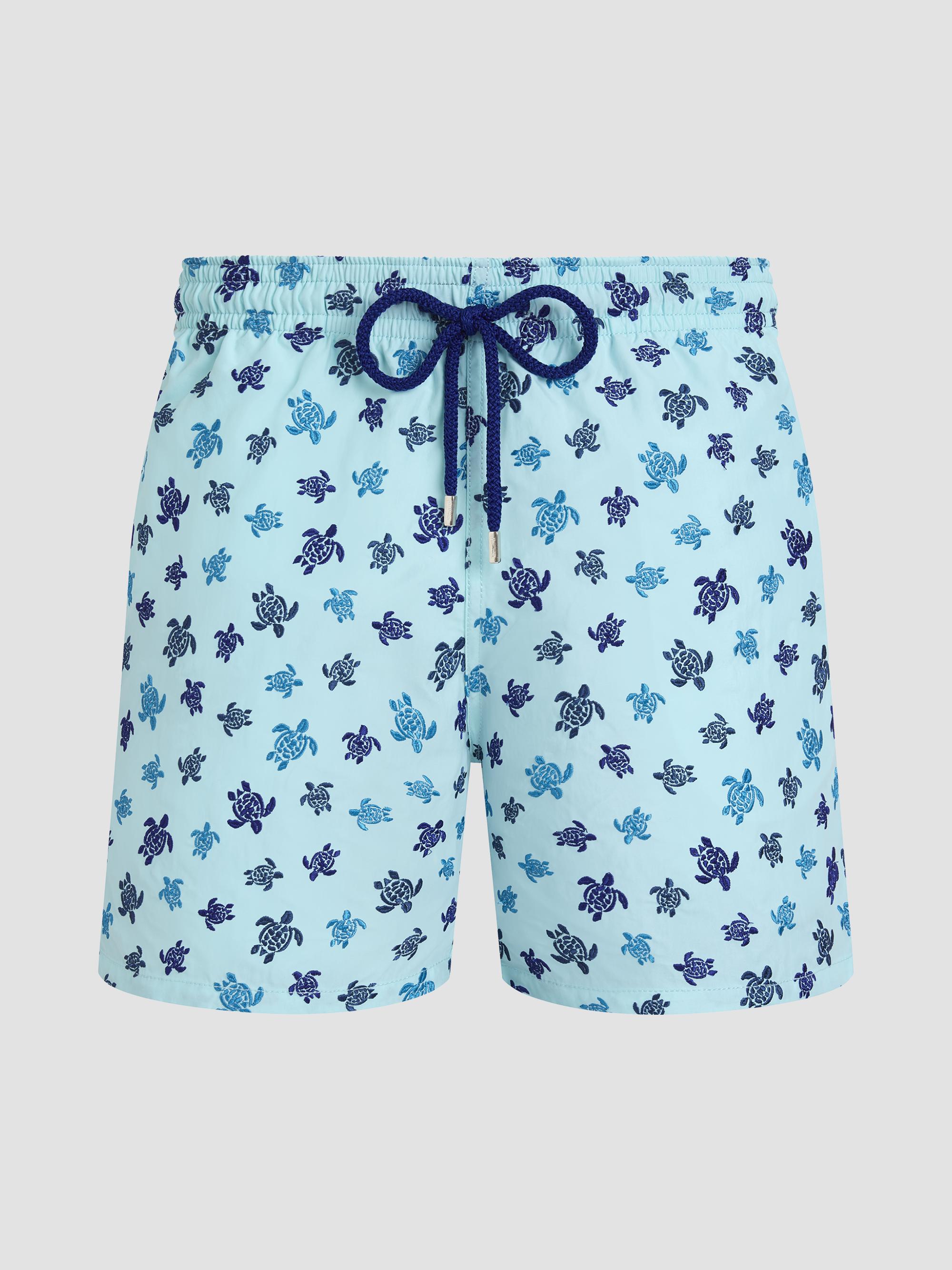 Vilebrequin Men's Mistral Micro Ronde des Tortues Swim Shorts - Island Turtle | Thumbnail 5