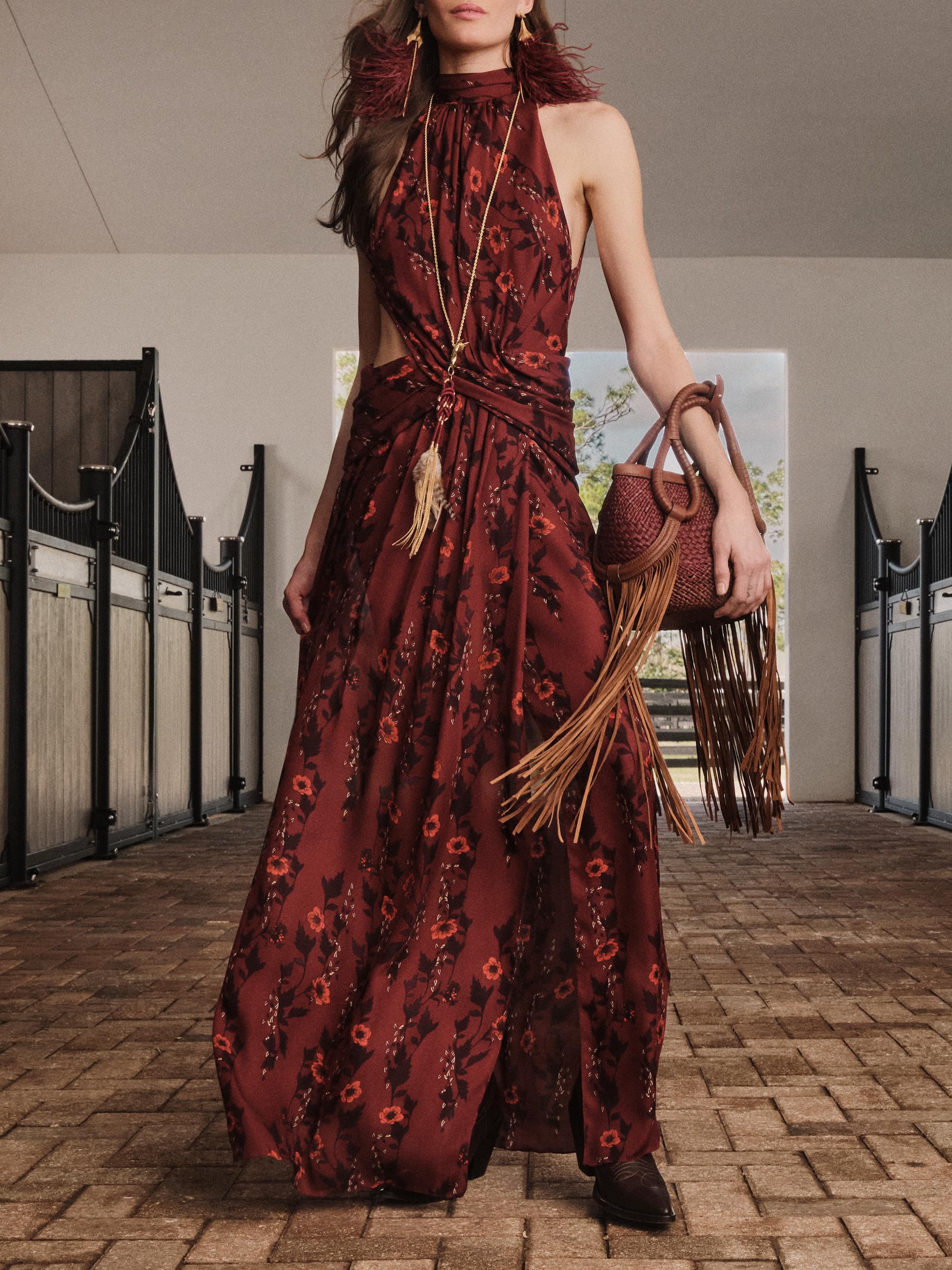 Johanna Ortiz Excepcionalidad Silk Maxi Dress | Saks Fifth Avenue