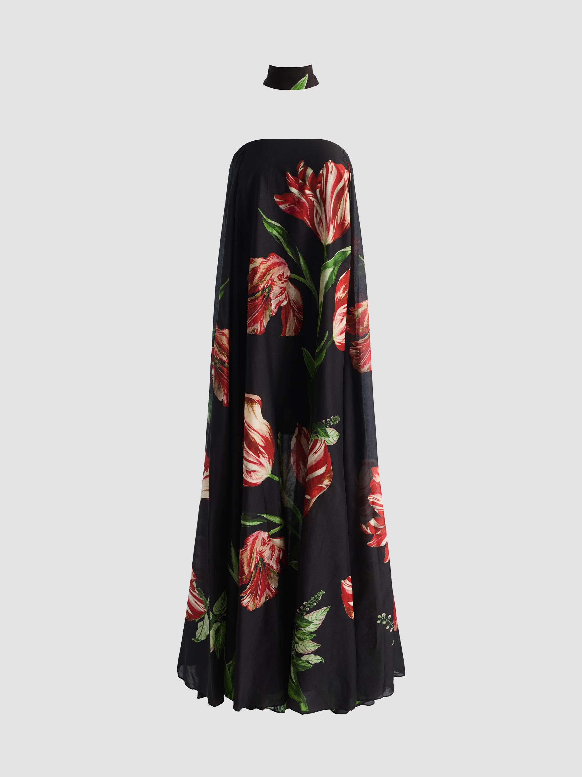 alice and olivia blue leather dress + Women's Maricela Strapless Voluminous Scarf Maxi - Soft Tulip Black lace up mid calf boots