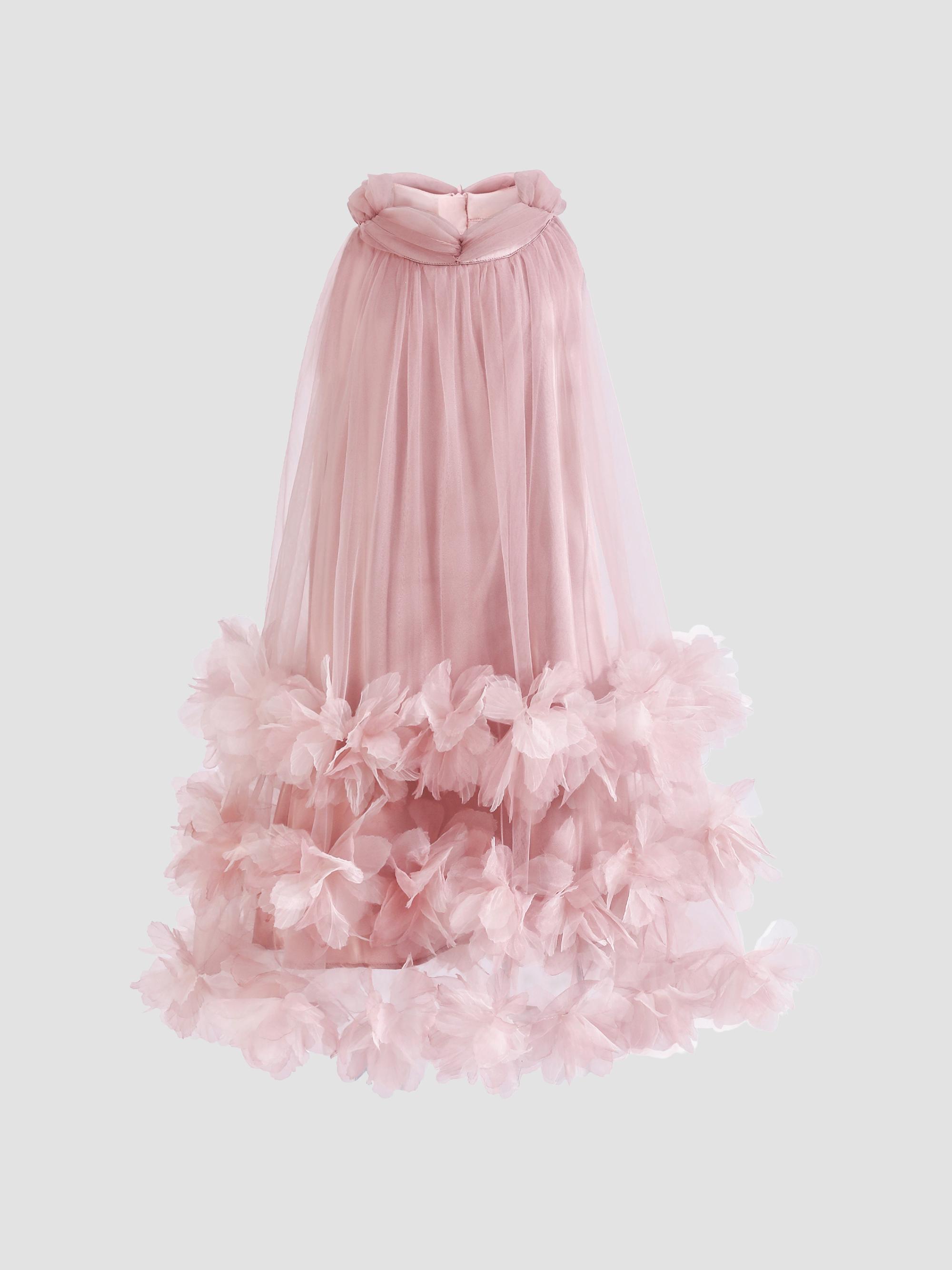Tulleen Little Girl's & Girl's Elaris Dress - Pink | Thumbnail 7