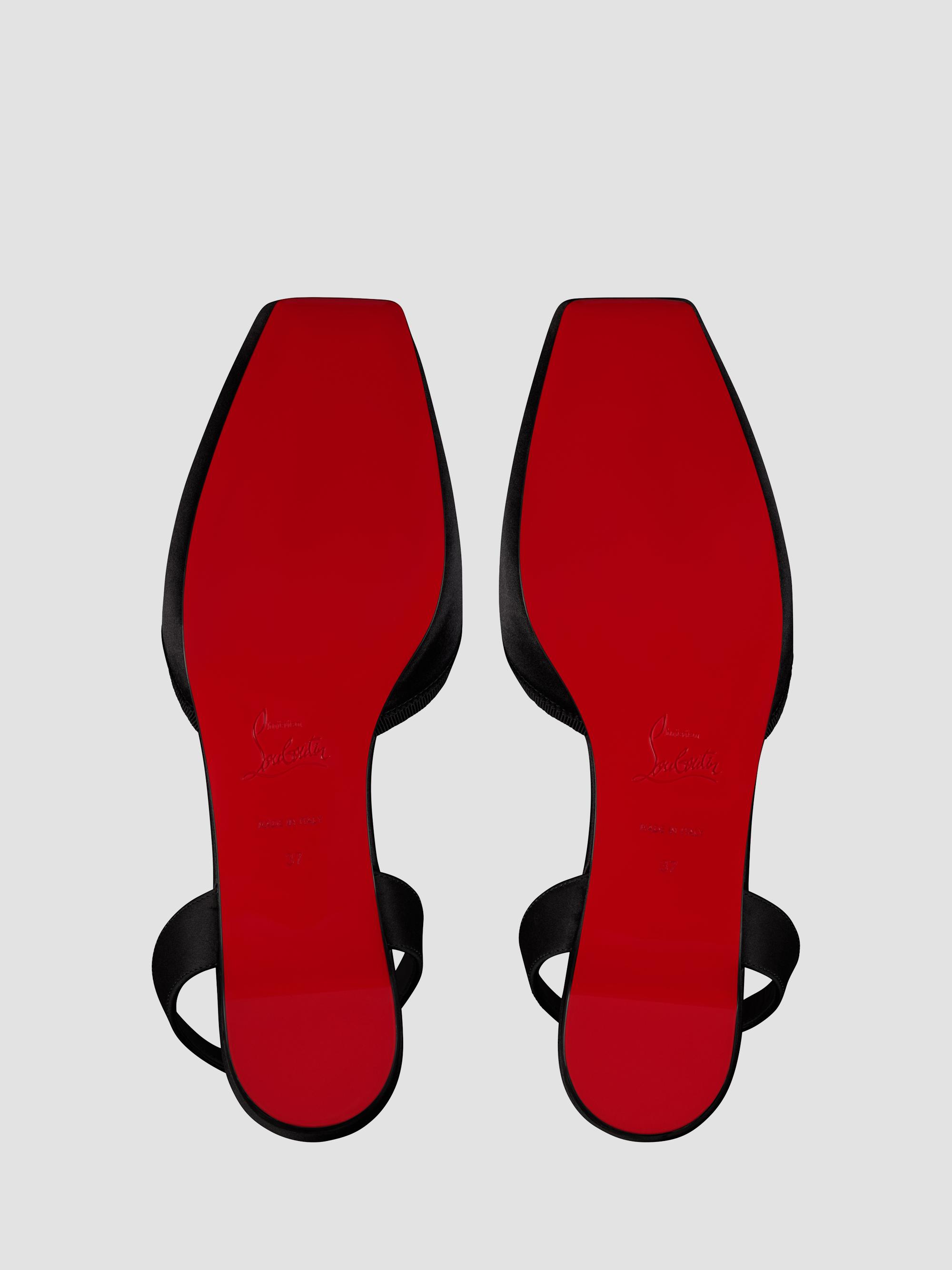Liela @断捨離 Christian Louboutin Christian Louboutin Cassia Lace Up Flats | Saks Fifth Avenue