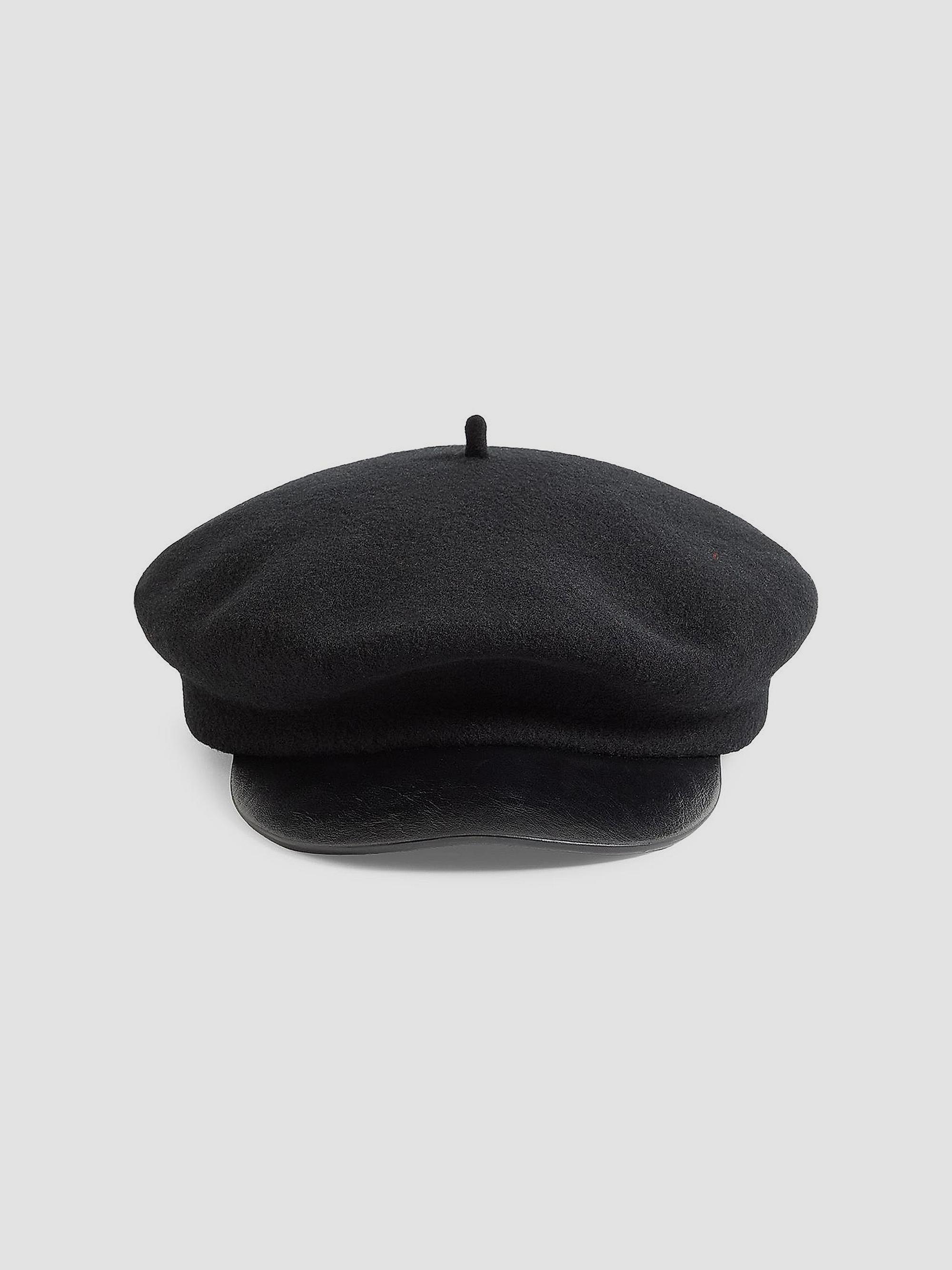 Isabel Marant Evie Wool-Blend Newsboy Cap | Saks Fifth Avenue