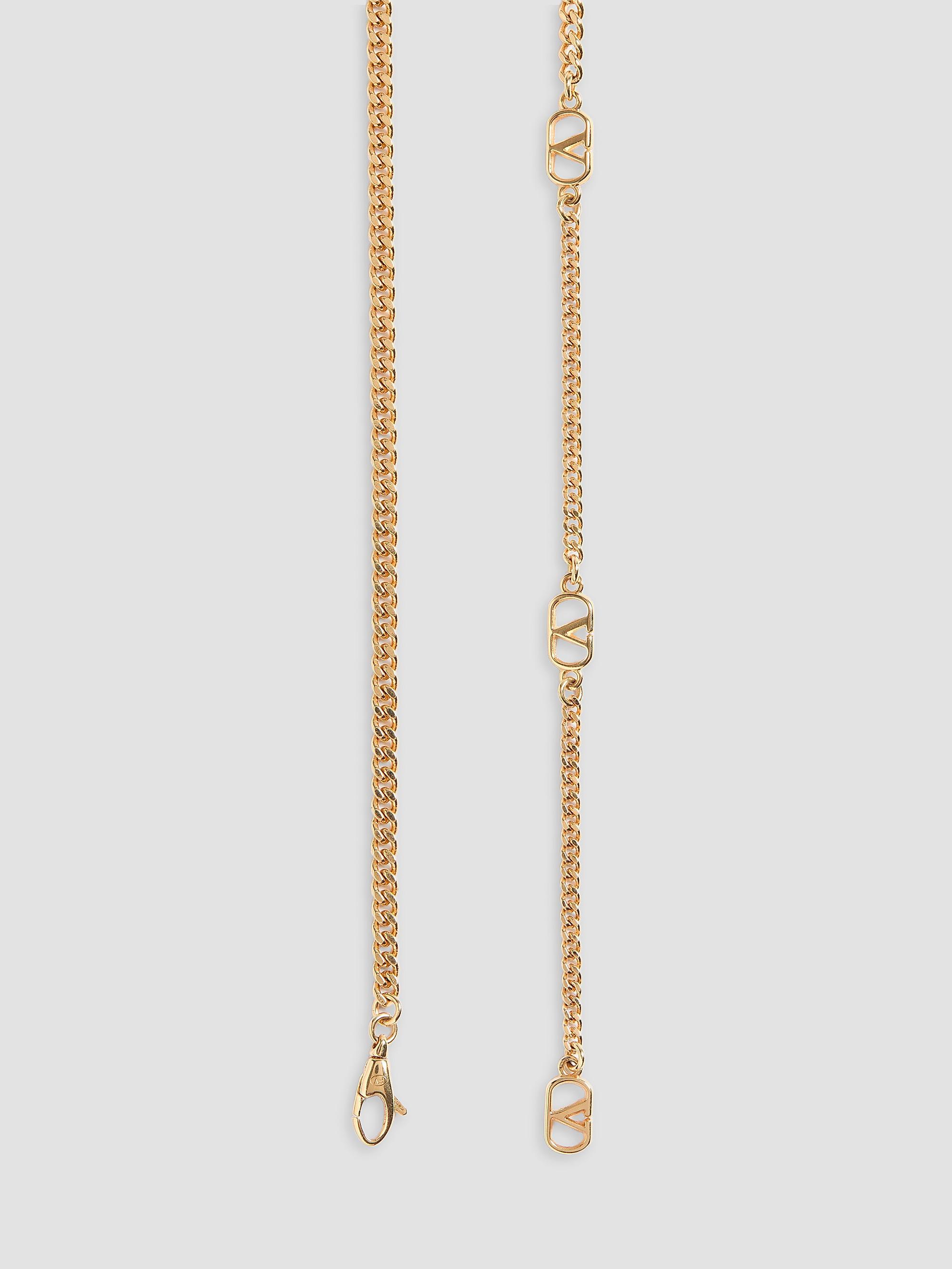 Valentino Garavani Le Chat De La Maison Necklace in Metal, Nylon