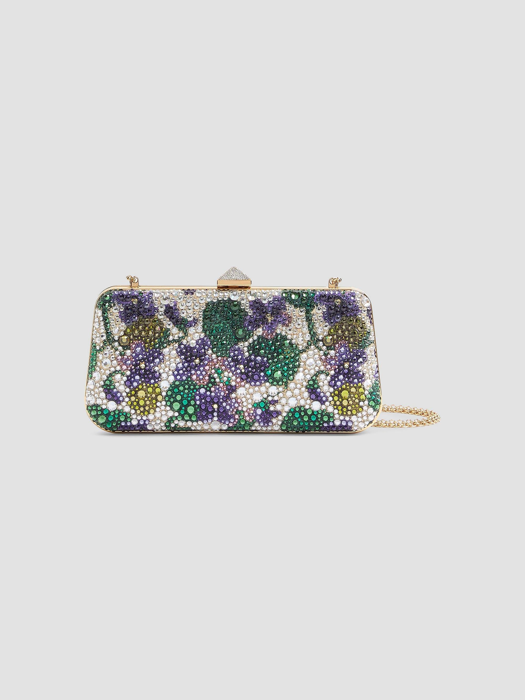 VALENTINO GARAVANI ビーズバッグ 2点セット 花柄 0400027010719_MULTICOLOURCRYST