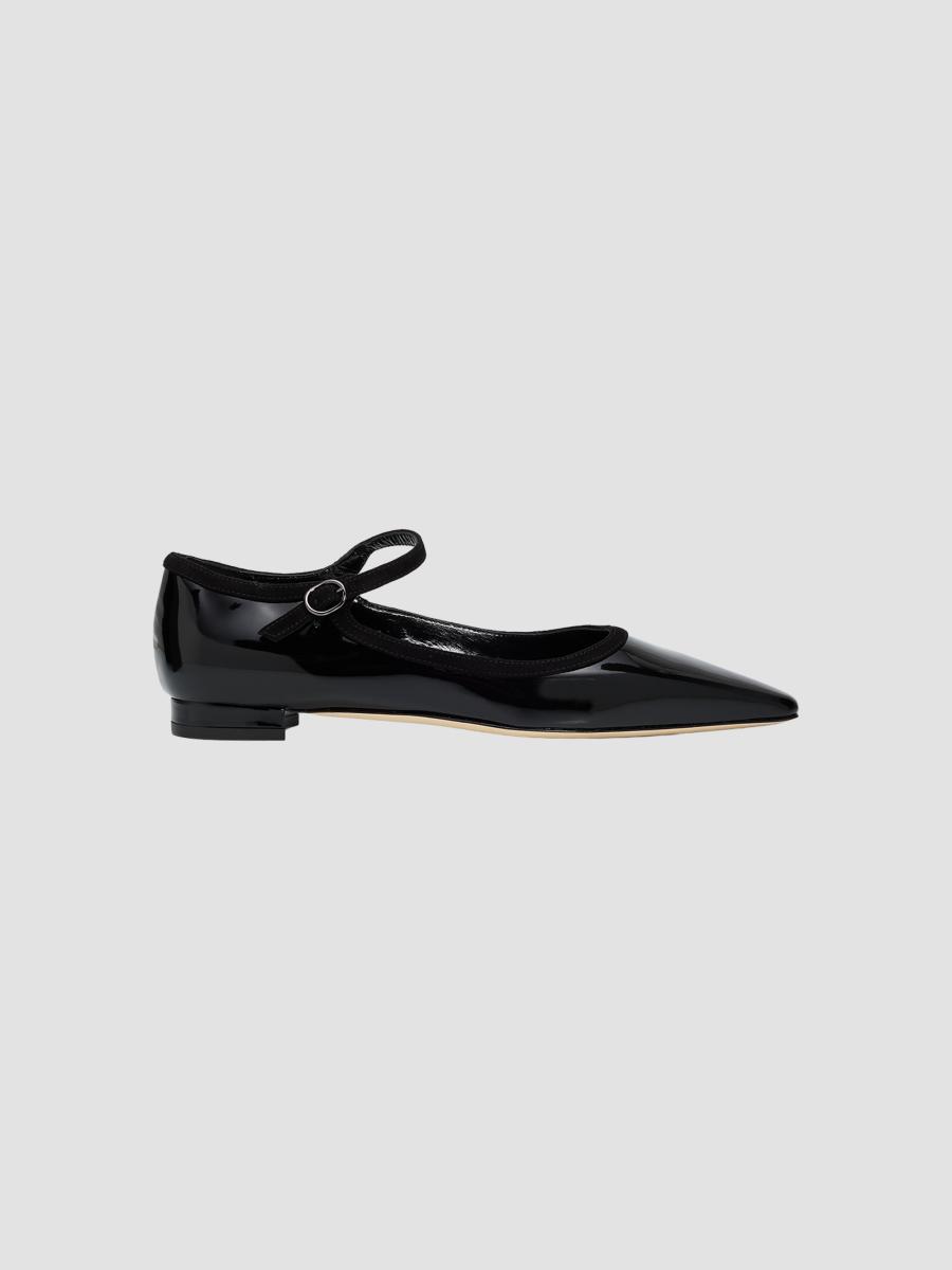 Manolo Blahnik Women's Perdiccamod Patent Leather Mary Janes In Black