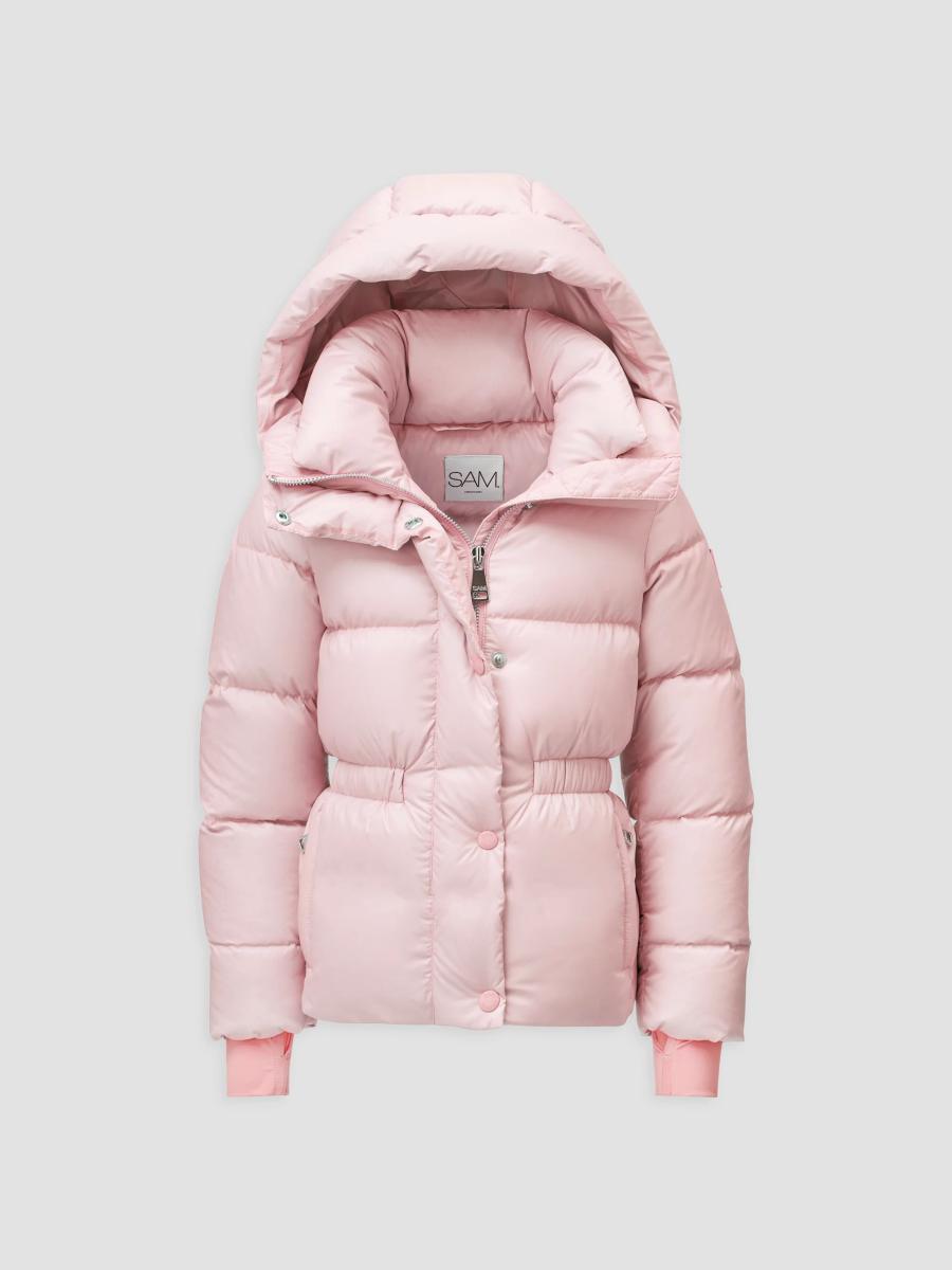 Sam Girl's Girl's Kennedy Hooded Puffer Jacket In Pink