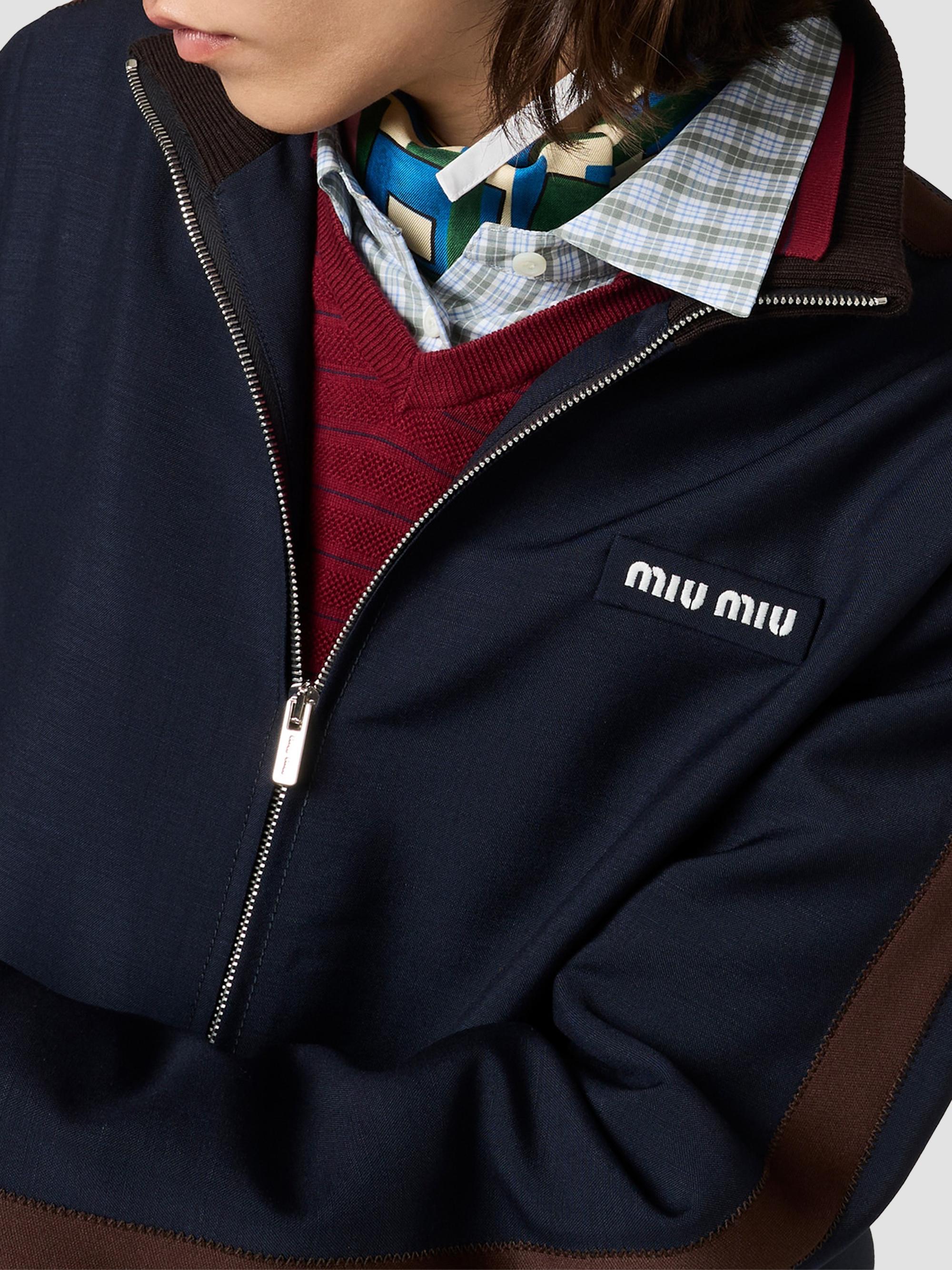 Miu Miu Kid Mohair Blouson Jacket | Saks Fifth Avenue