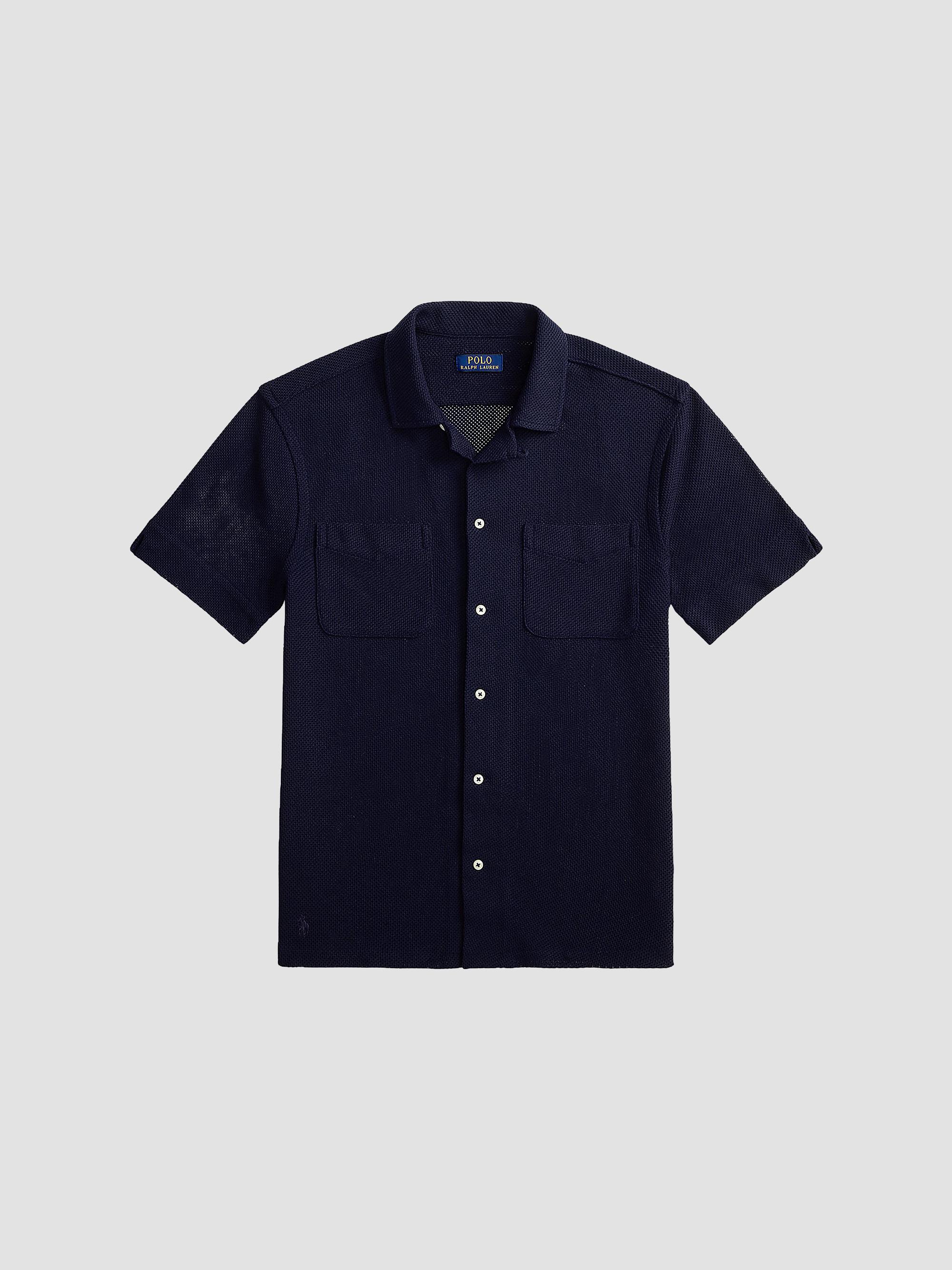 Ralph Lauren Purple Label Silk-Linen Camp Shirt | Saks Fifth Avenue