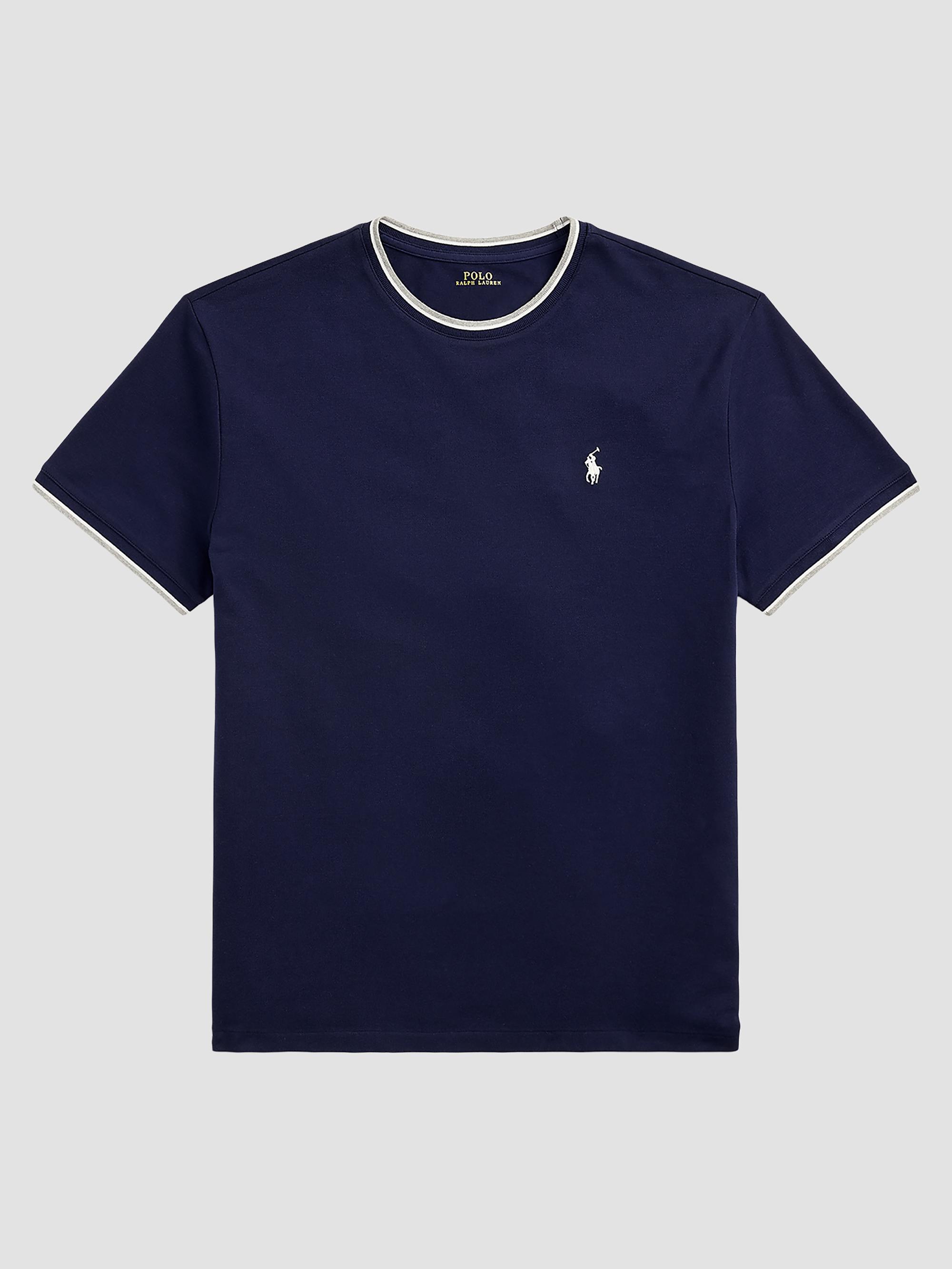Polo Ralph Lauren Men's Stretch Mesh Crewneck T-Shirt - New Port Navy