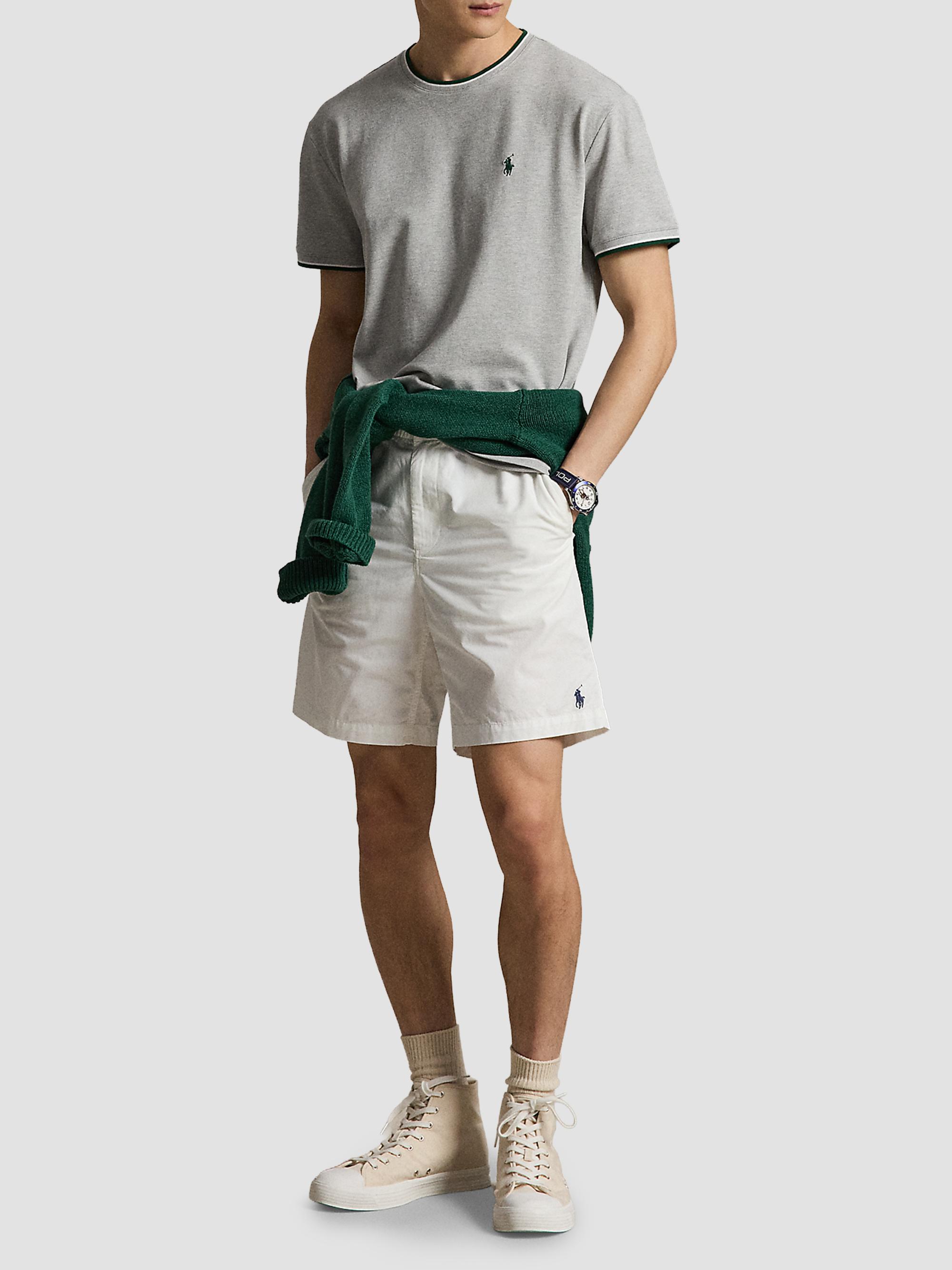 Polo Ralph Lauren Men's Stretch Mesh Crewneck T-Shirt - Spring Heather | Thumbnail 2