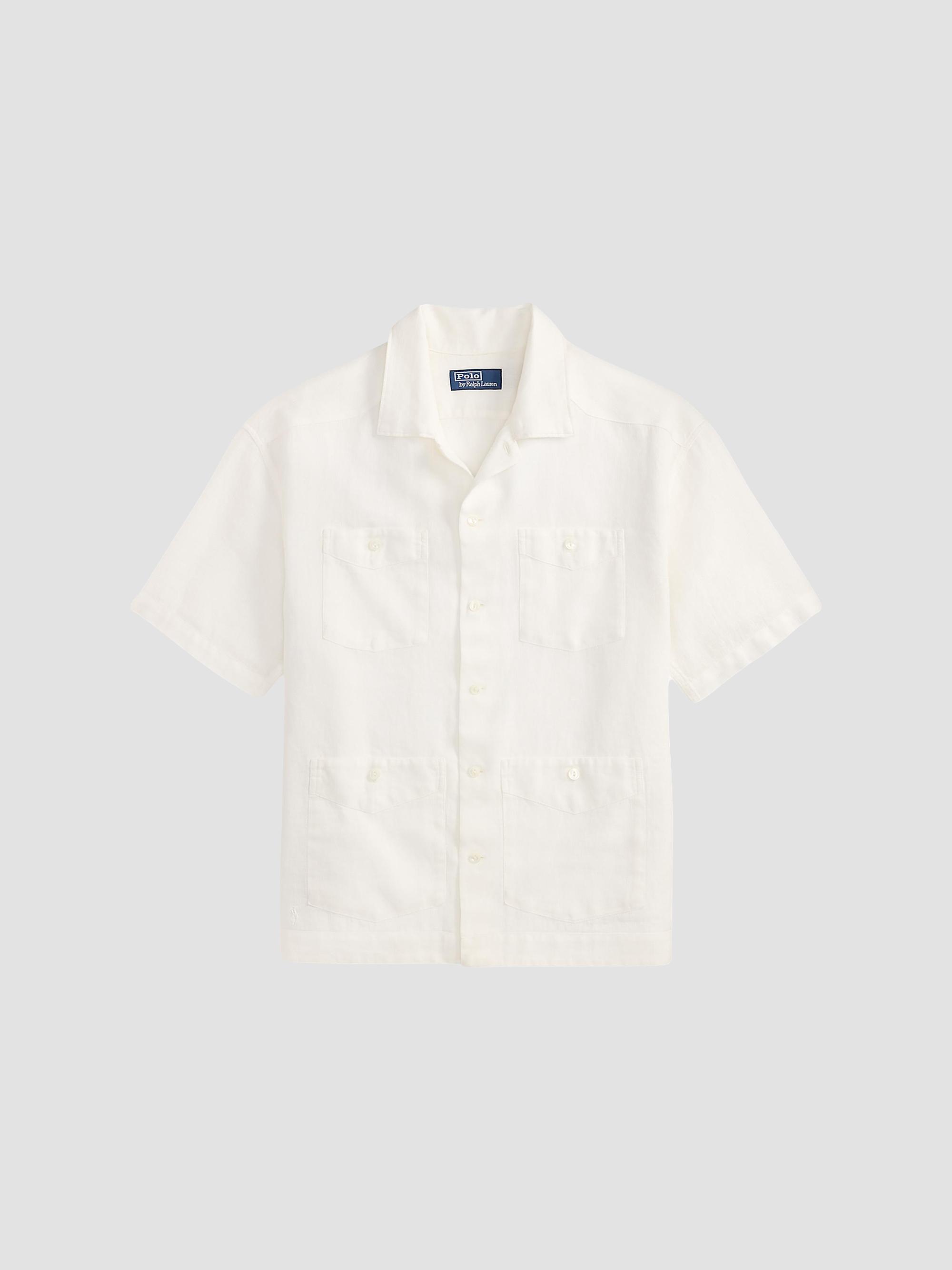 Polo Ralph Lauren Classic-Fit Seersucker Shirt | Saks Fifth Avenue