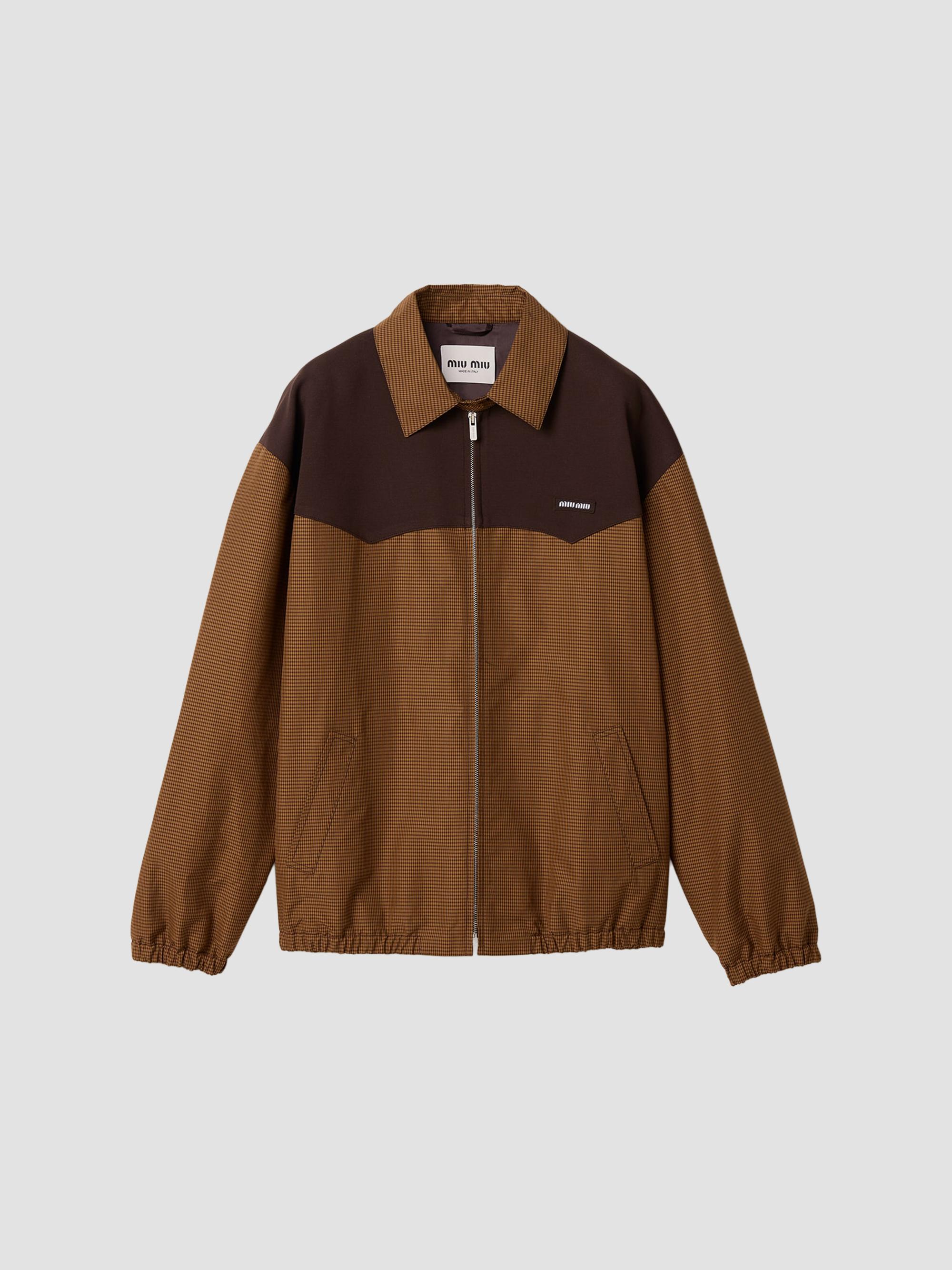 Miu Miu Suede Blouson Jacket | Saks Fifth Avenue