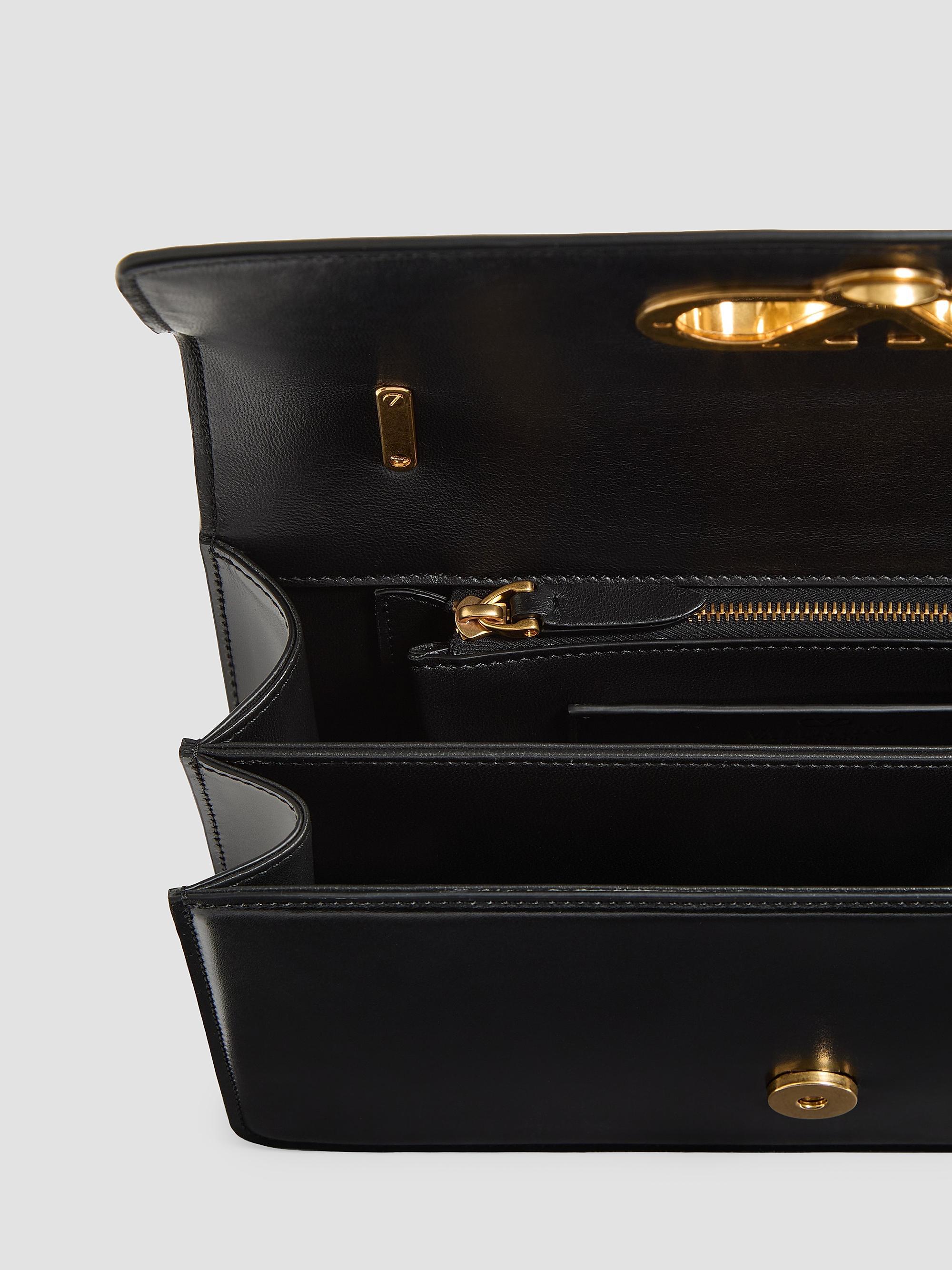 Valentino Garavani Vain Shoulder Bag in Shiny Calfskin | Saks