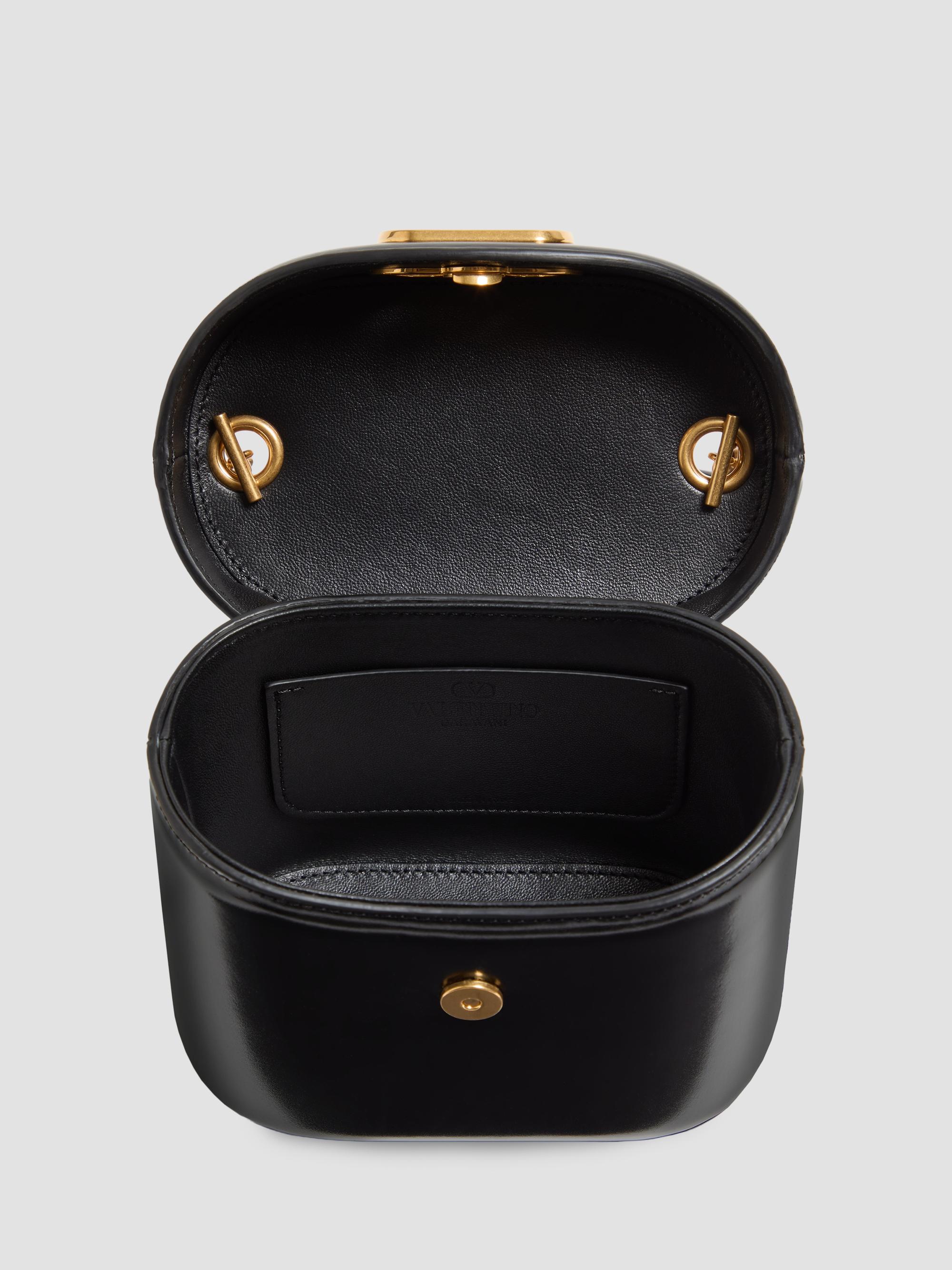 Valentino Garavani Vain Vanity Bag in Shiny Calfskin | Saks Fifth