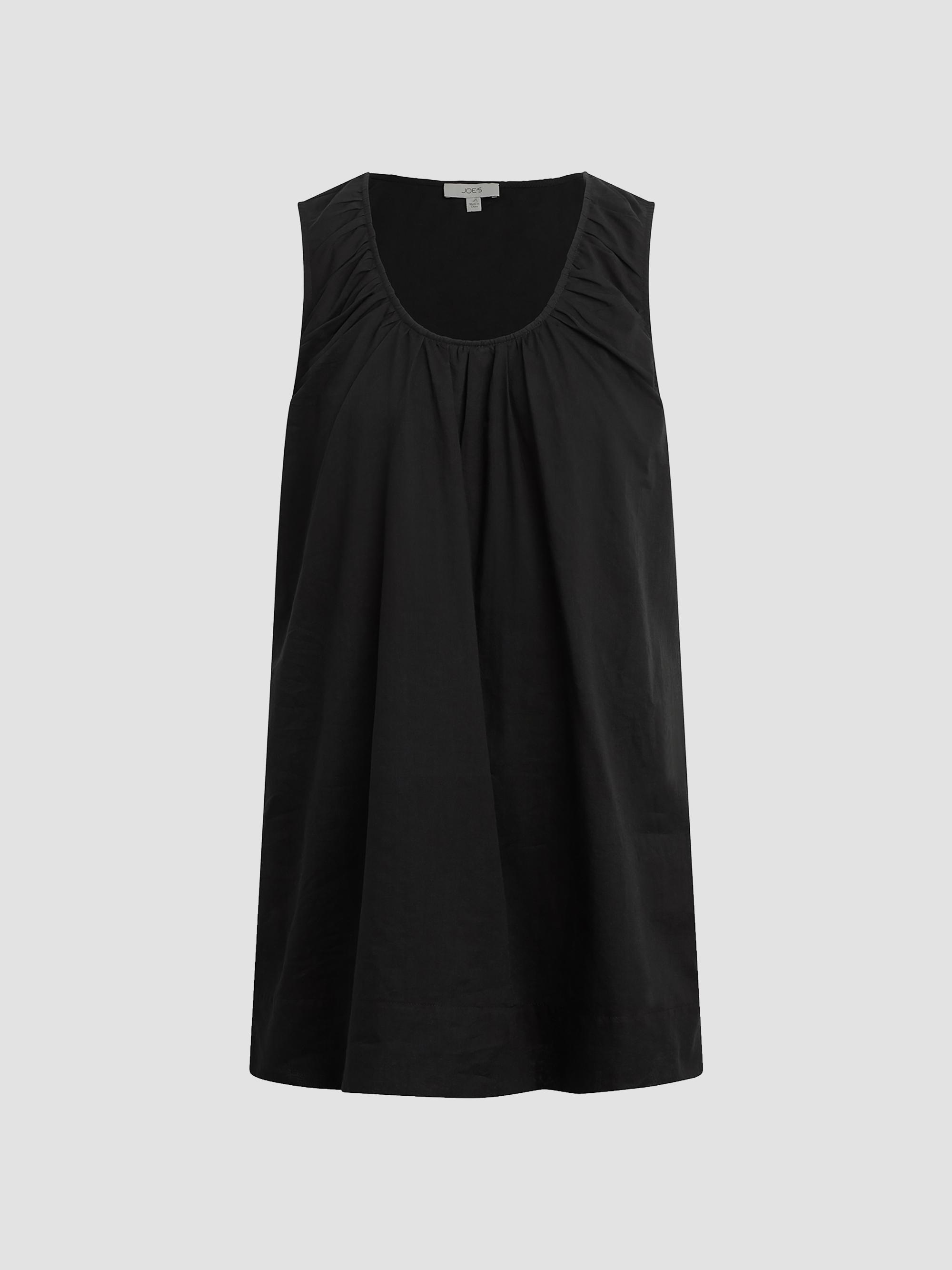 Joe's Jeans Women's The Ana Cotton Mini Dress - Black | Thumbnail 6