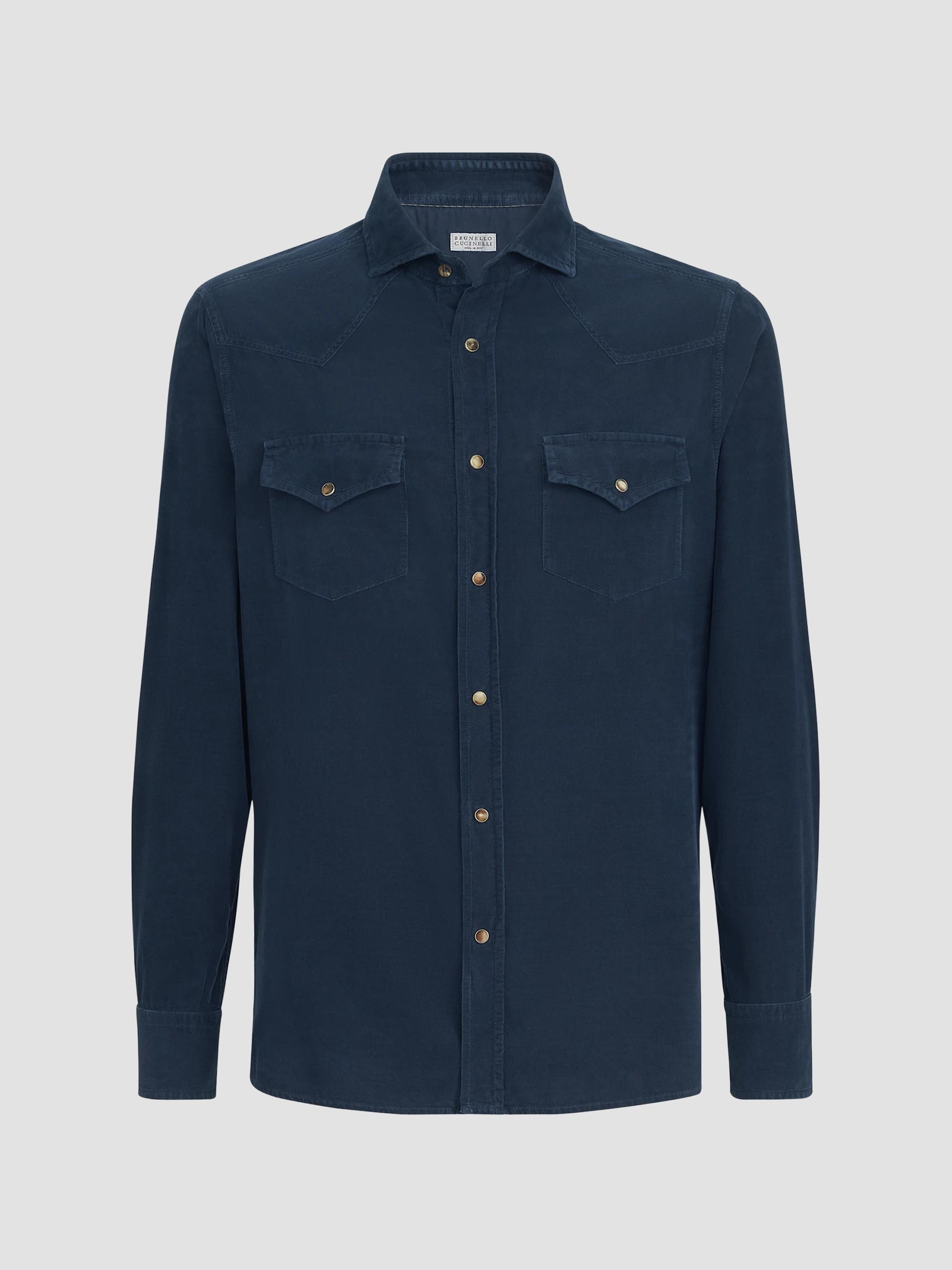 Men's Brunello Cucinelli Designer Casual Button-Down Shirts | Saks