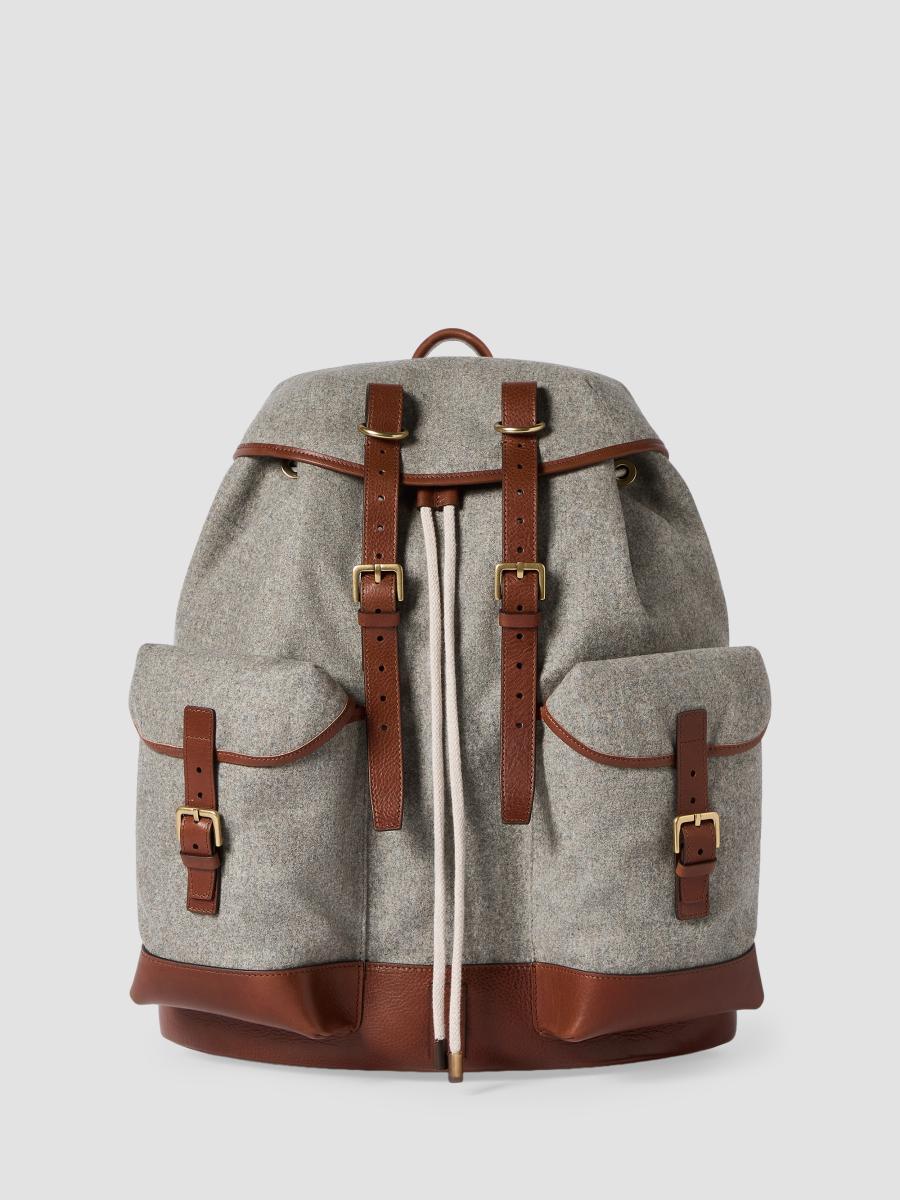 Brunello Cucinelli Wool, Alpaca and Cashmere Flannel Field