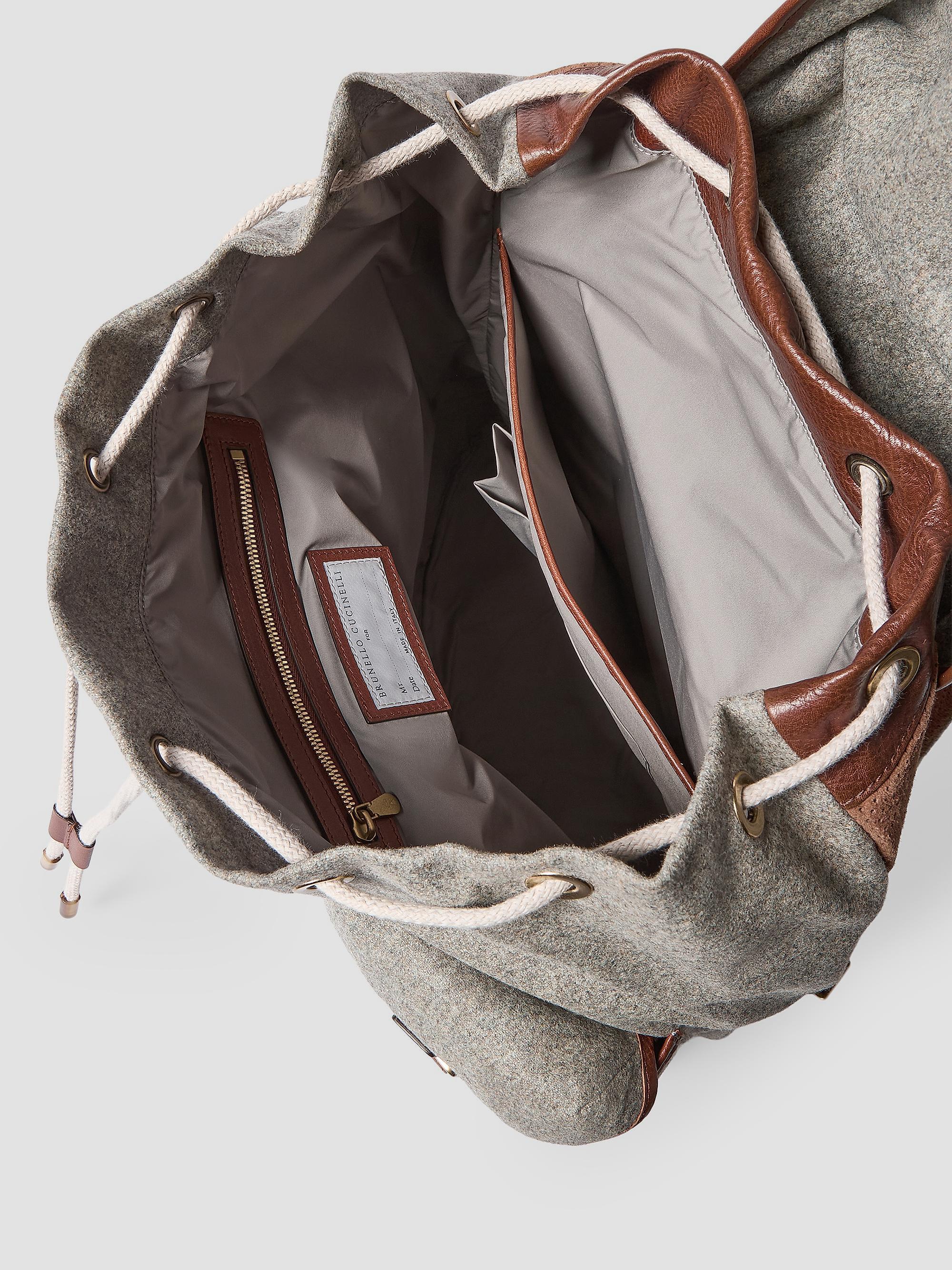 Brunello Cucinelli Wool, Alpaca and Cashmere Flannel Field