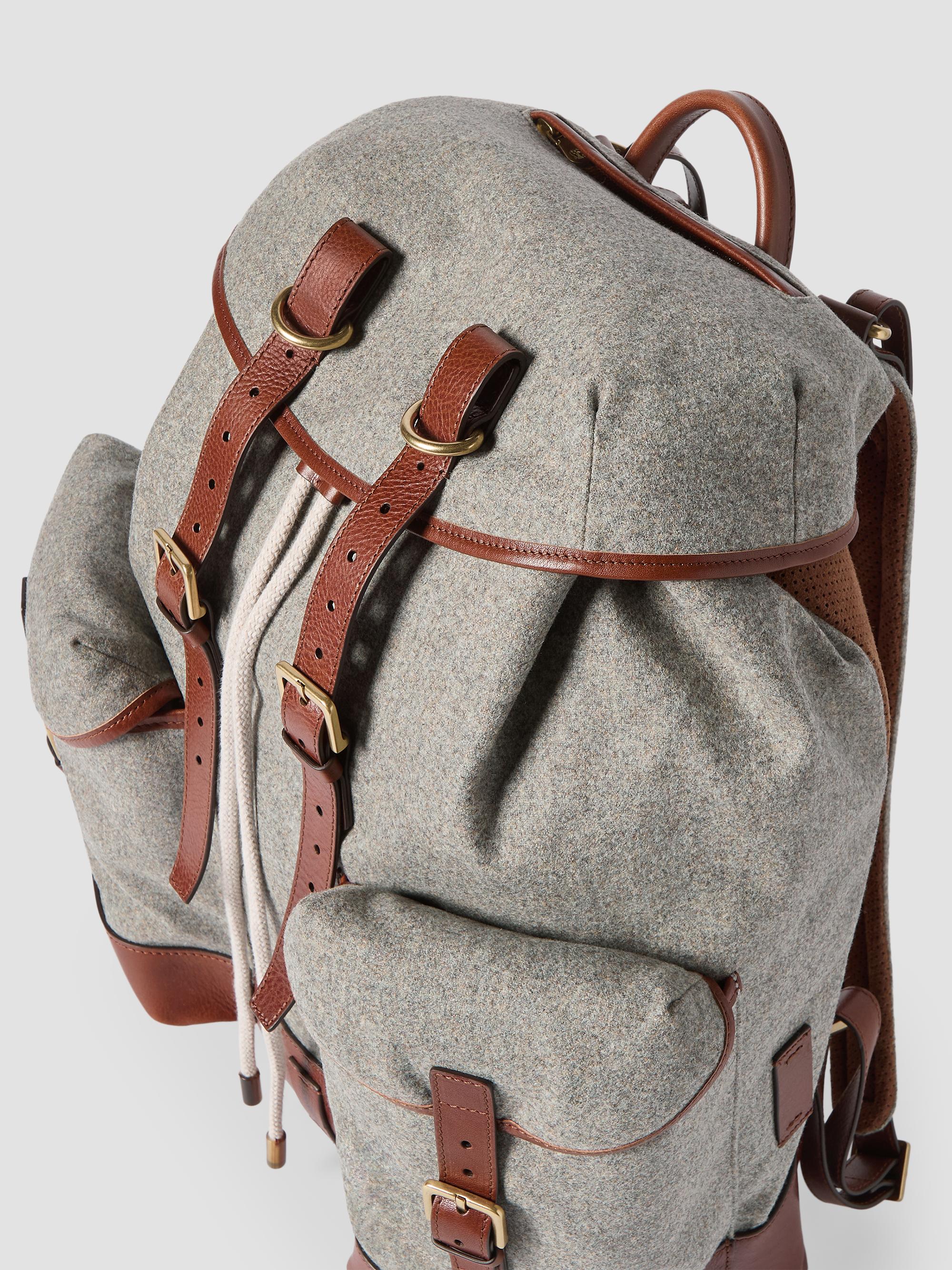 Brunello Cucinelli Wool, Alpaca and Cashmere Flannel Field