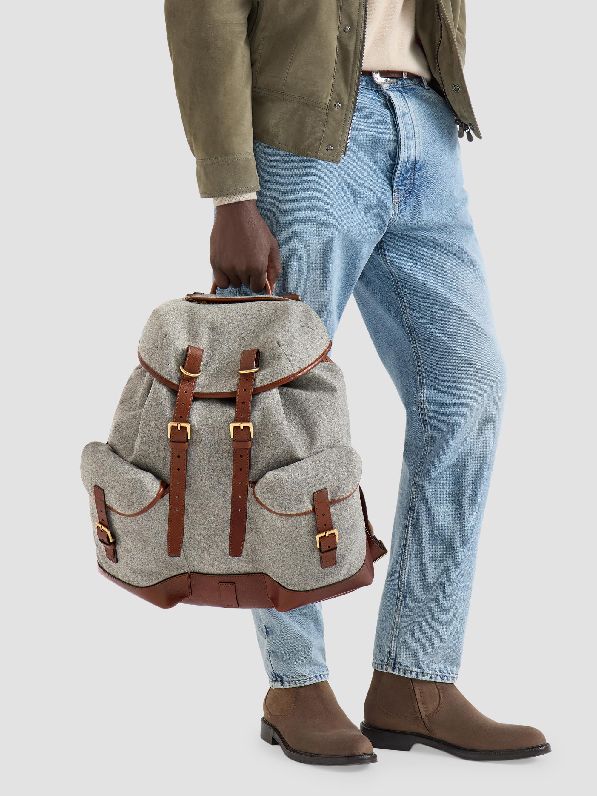 Brunello Cucinelli Wool, Alpaca and Cashmere Flannel Field