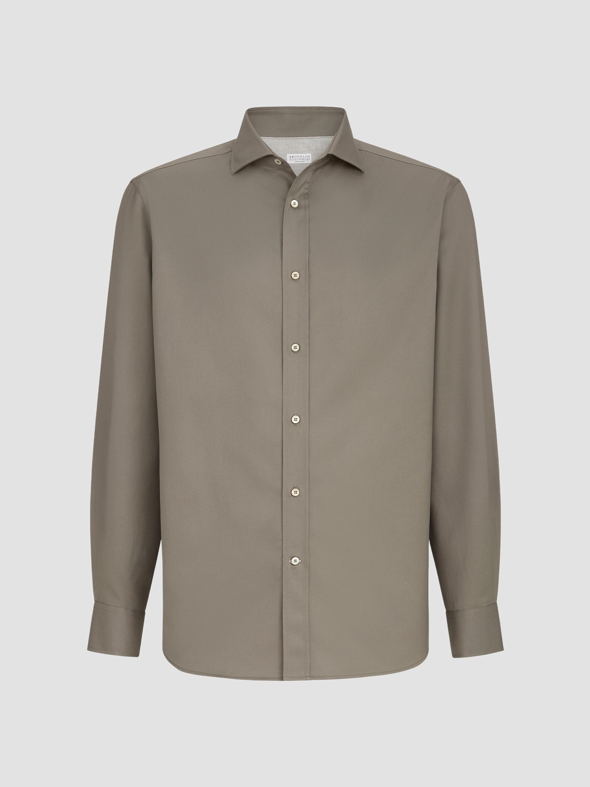 Brunello Cucinelli Linen Easy Fit Shirt with Crête Details | Saks