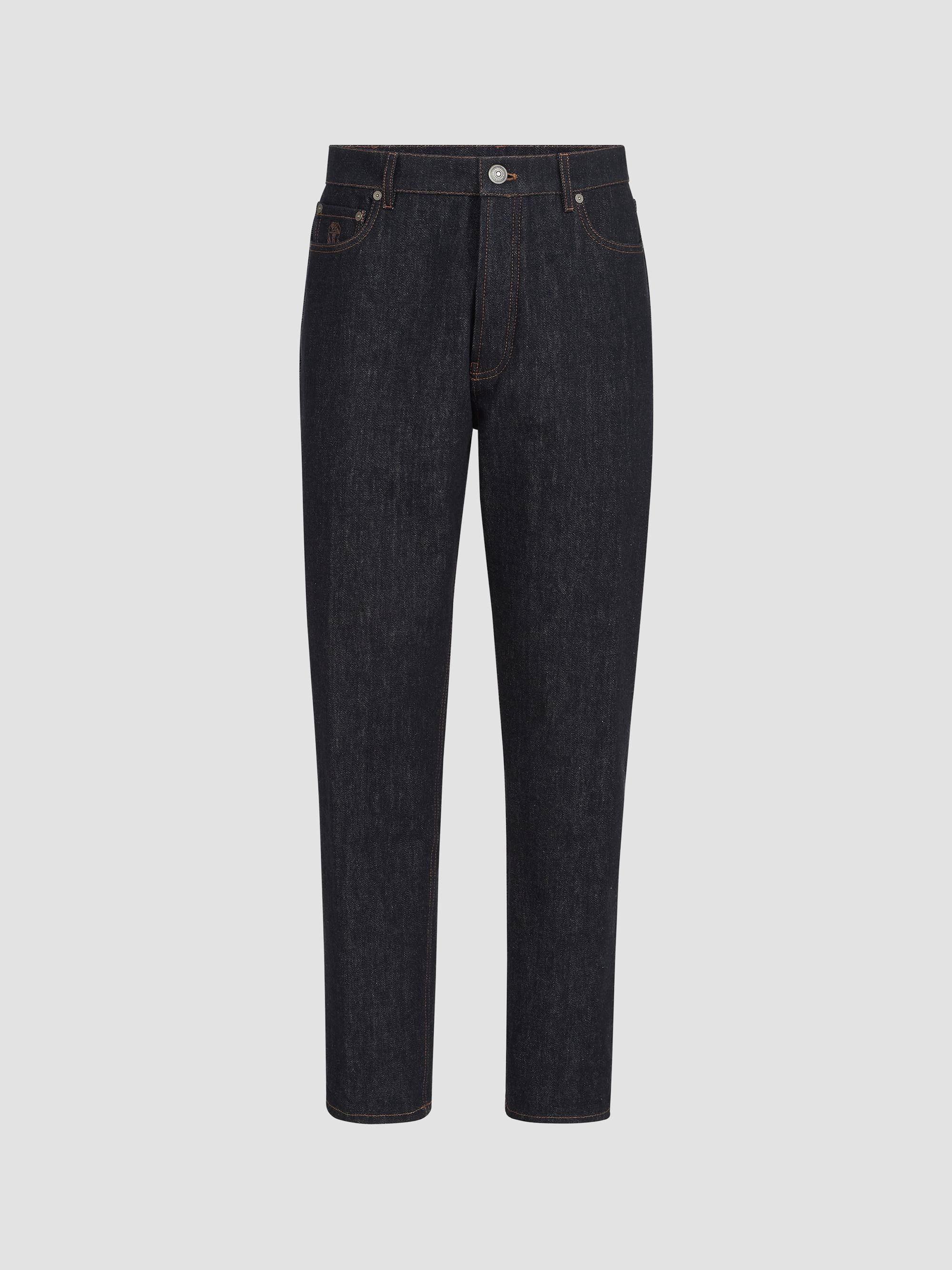 Brunello Cucinelli Denim Iconic Fit Five Pocket Jeans | Saks Fifth
