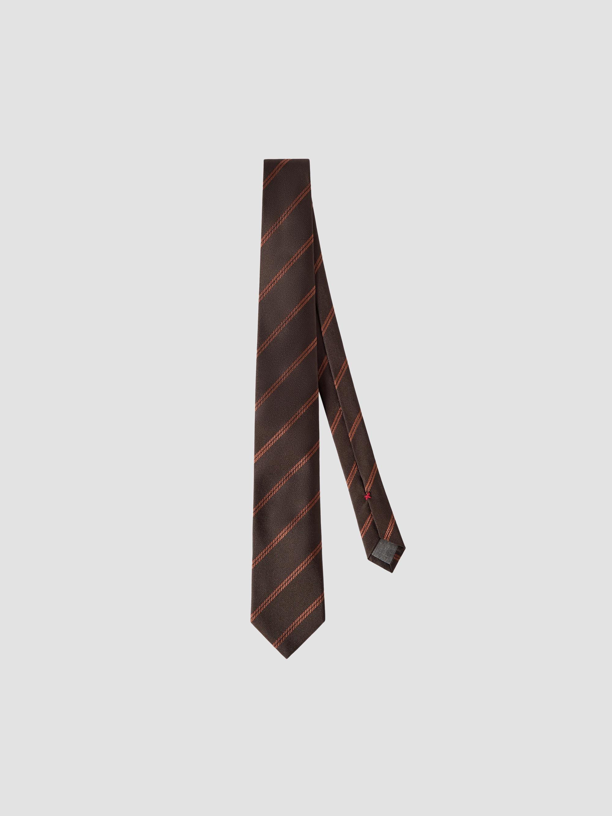 Saint Laurent Striped Tie in Silk | Saks Fifth Avenue