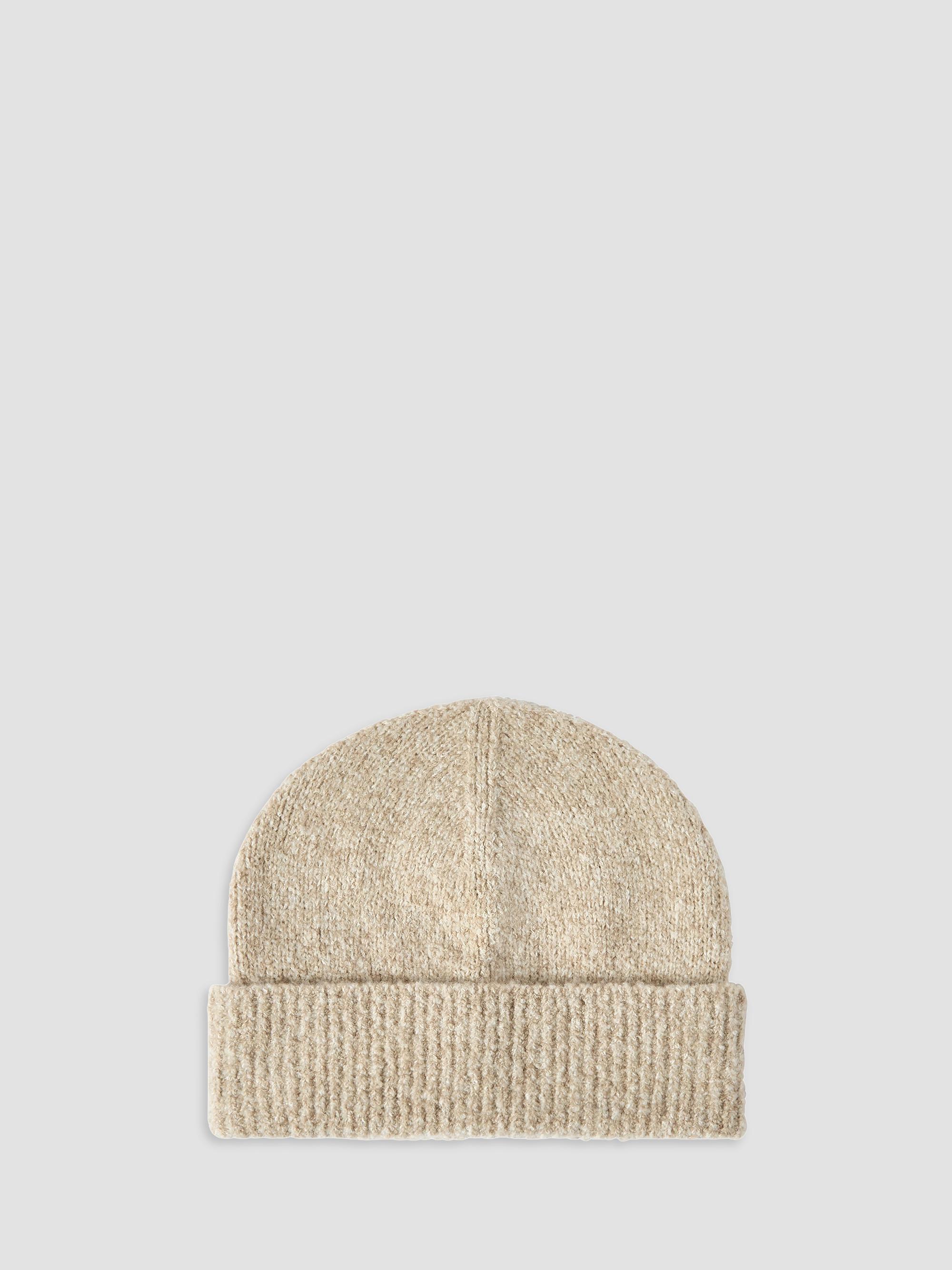 BRUNELLO CUCINELLI カシミヤニット帽 Brunello Cucinelli Virgin Wool, Silk and Cashmere Ribbed Beanie